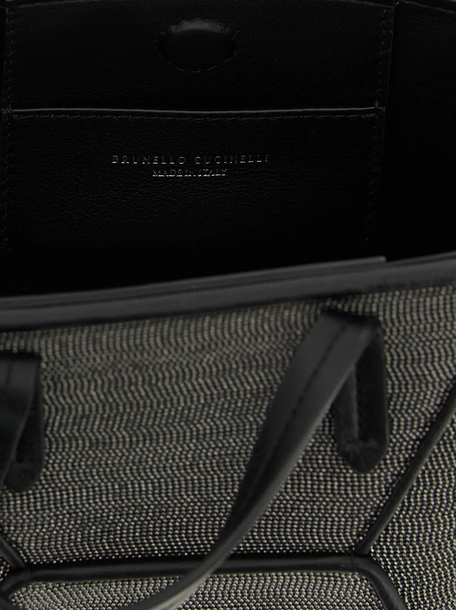 Brunello Cucinelli Black Brass Handbag