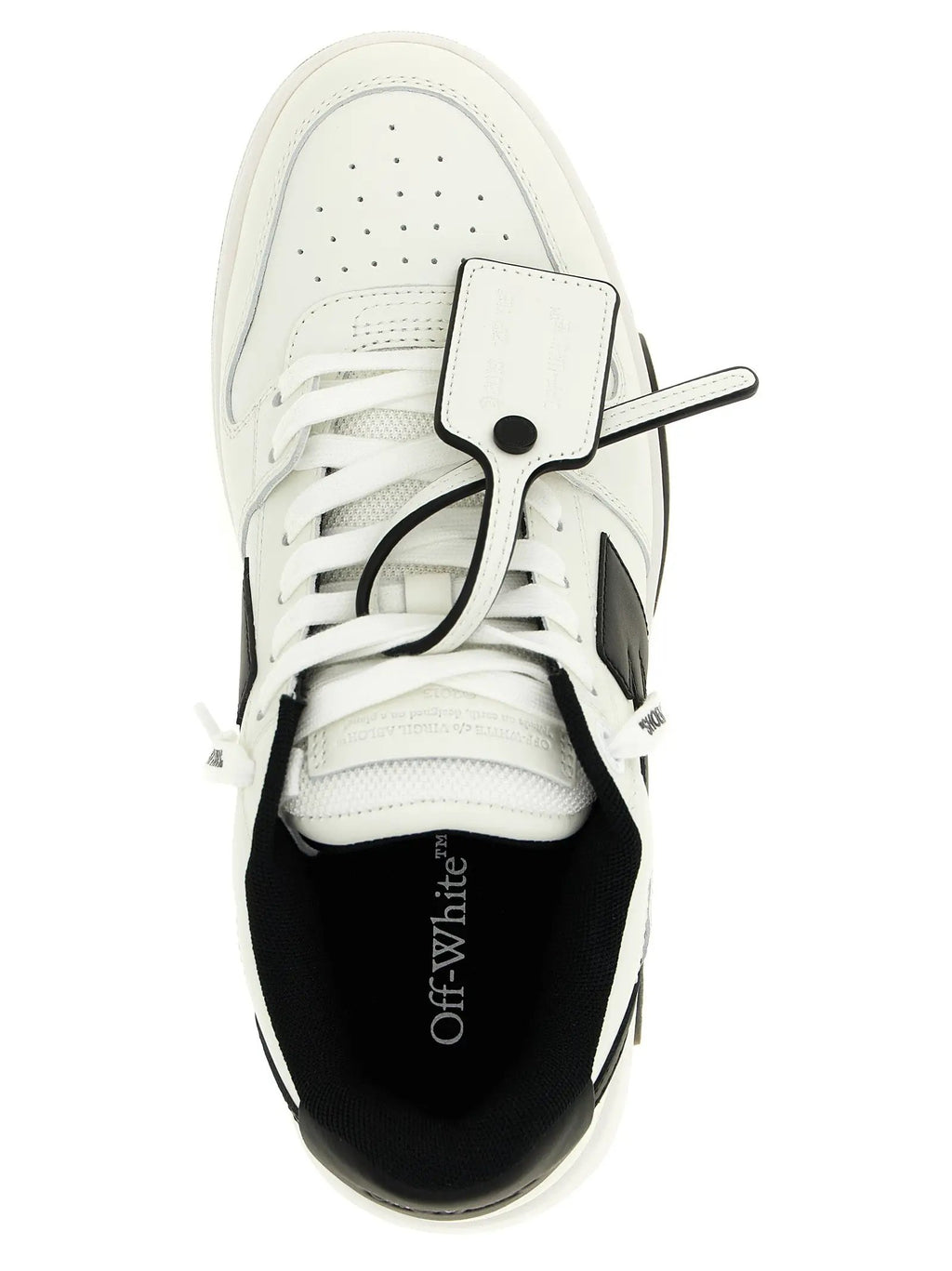Baskets bicolores Off-White en polyester recyclé