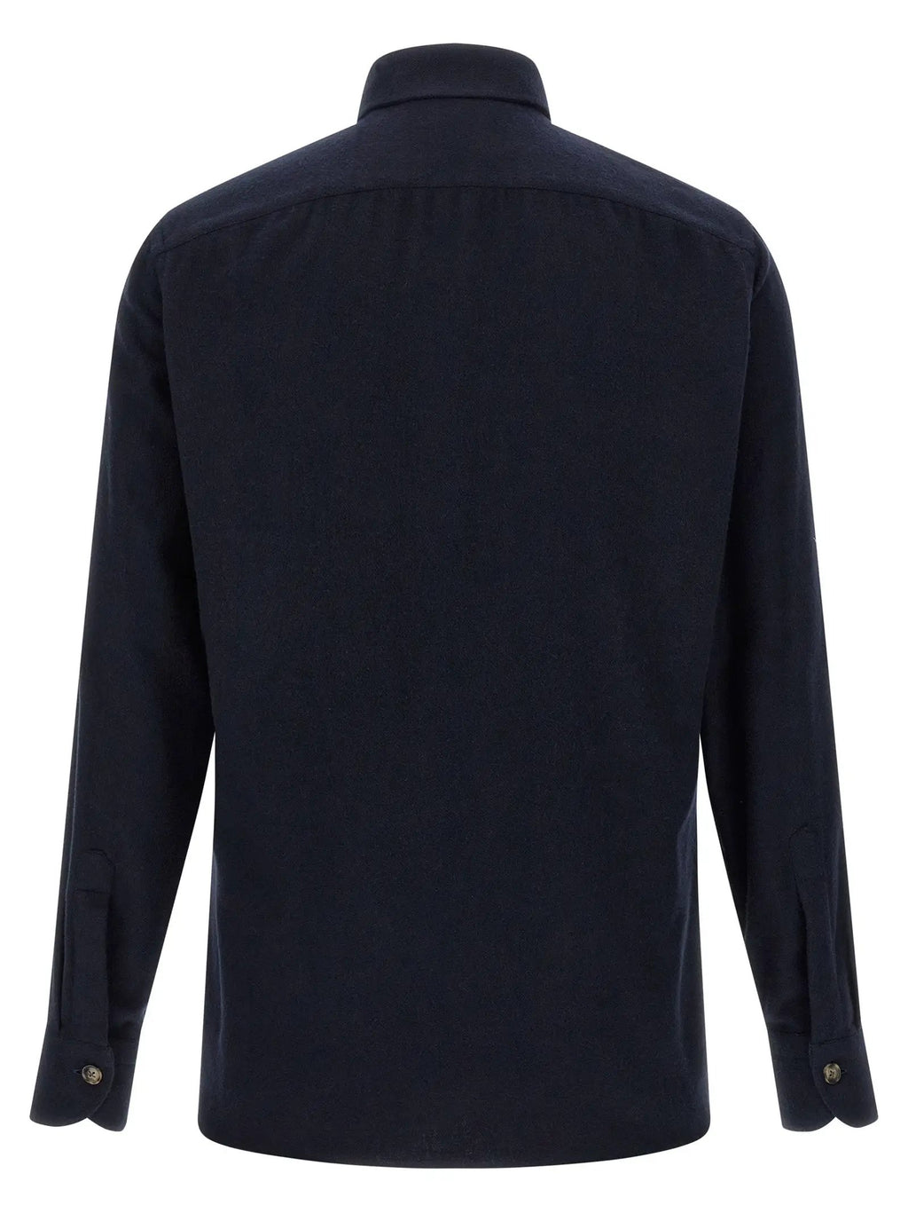 BORRIELLO Blue Cotton Blouse