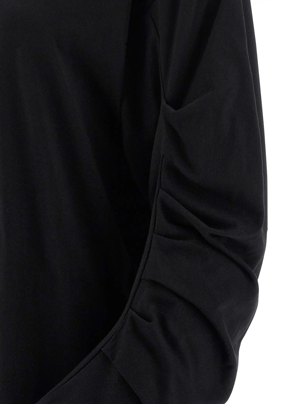 Dries Van Noten Black Cotton Long Sleeve T-Shirt