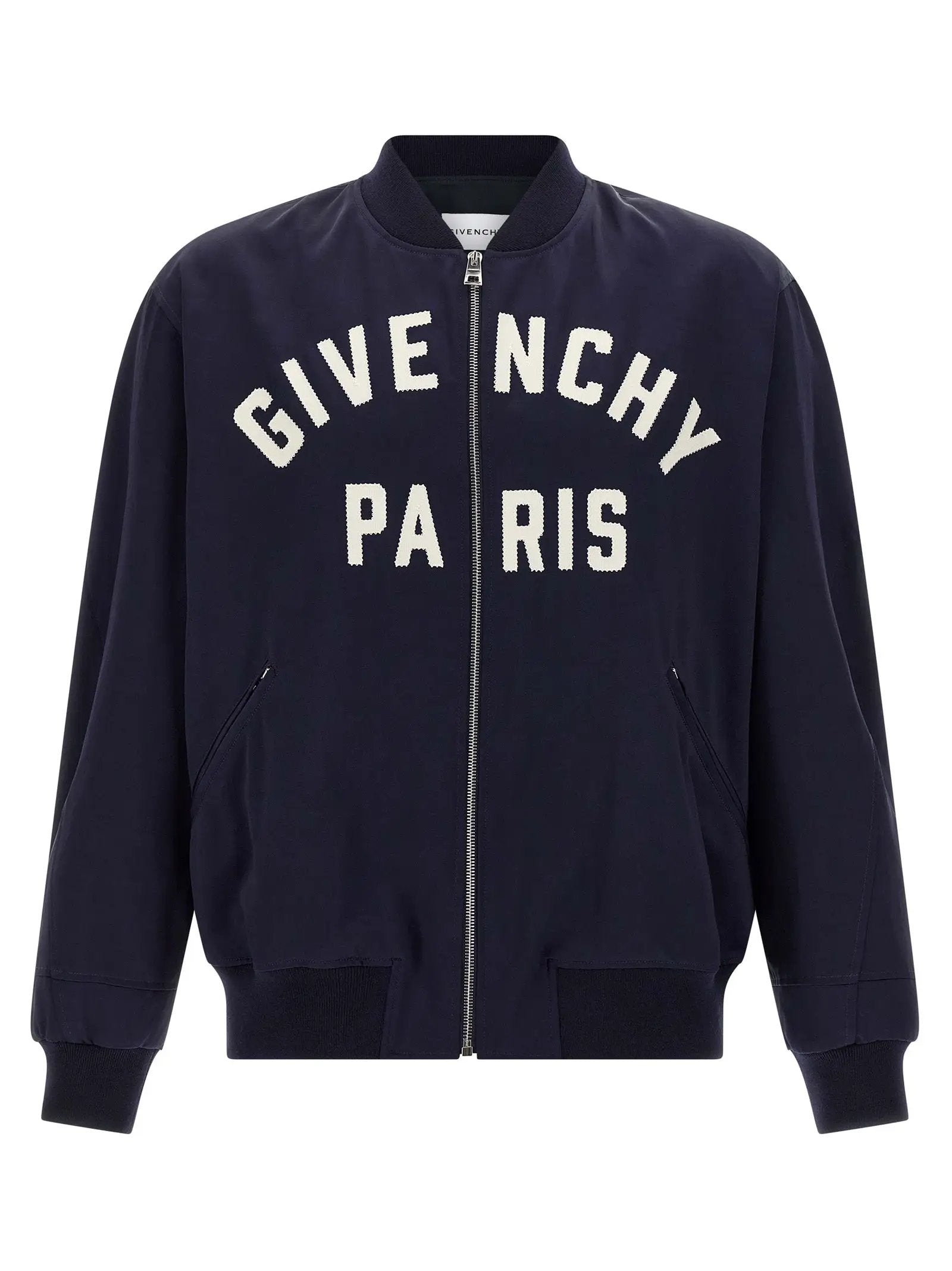 Givenchy Blue Cotton Bomber