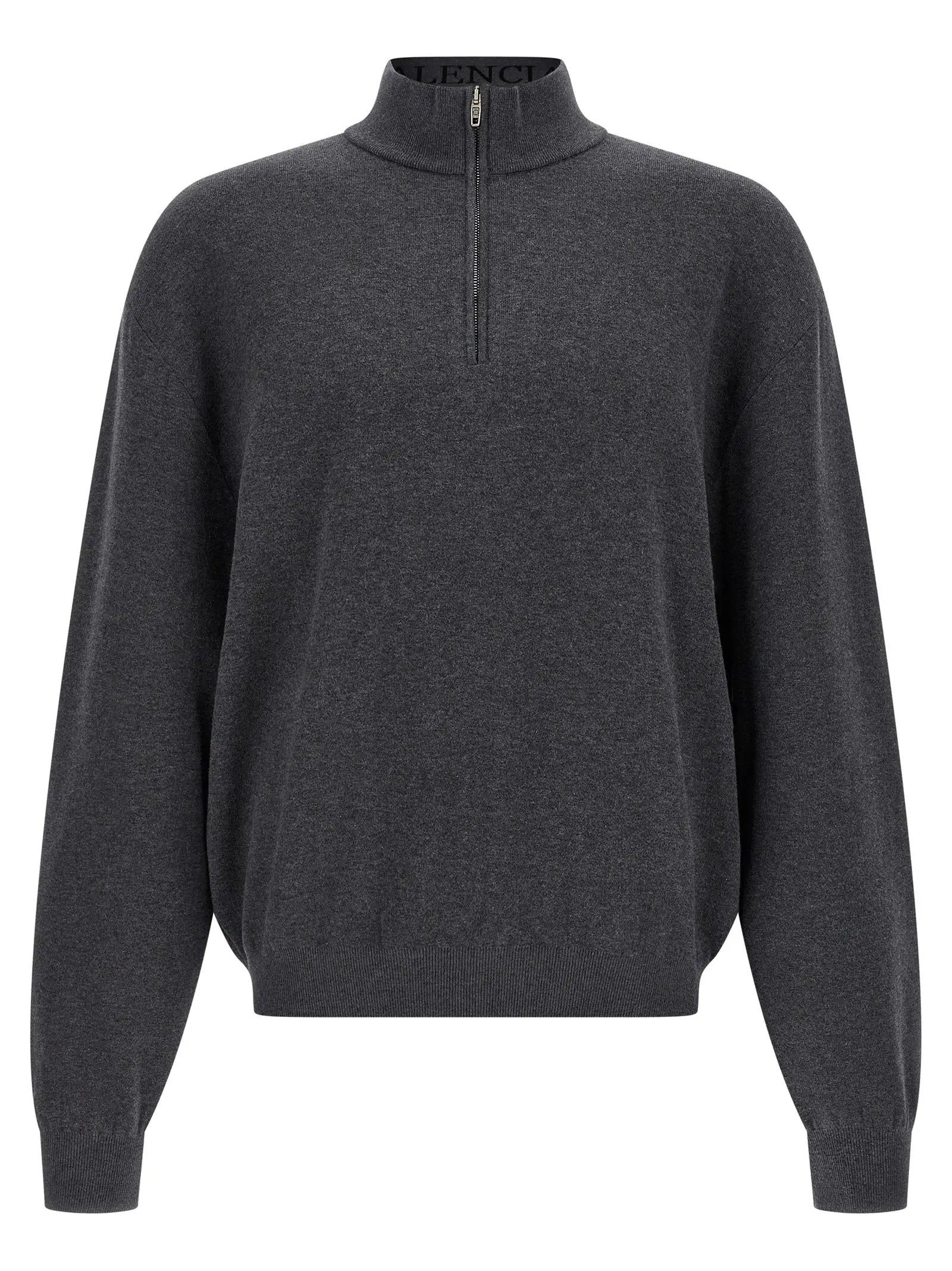 Balenciaga Gray Cotton Cardigan