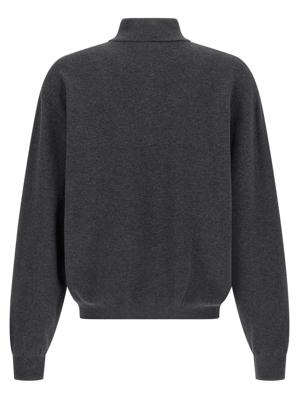 Balenciaga Gray Cotton Cardigan