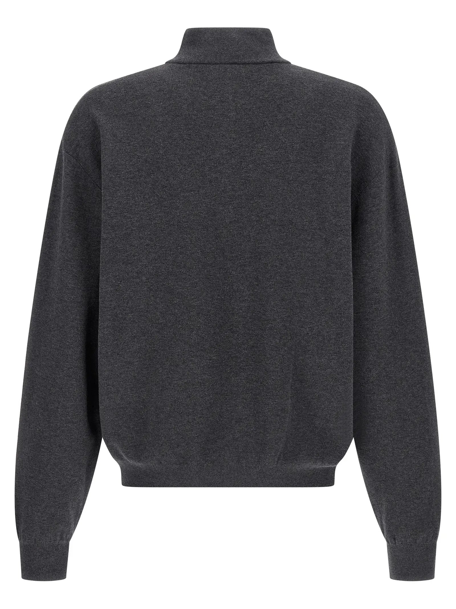 Balenciaga Gray Cotton Cardigan