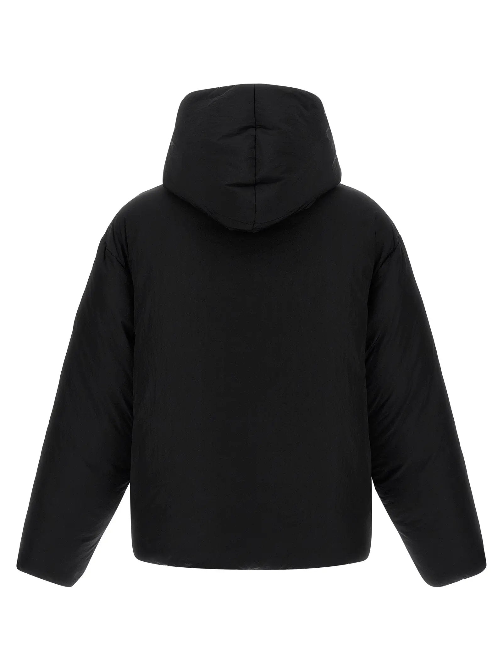 Jacquemus Black Polyamide Full-Length Jacket