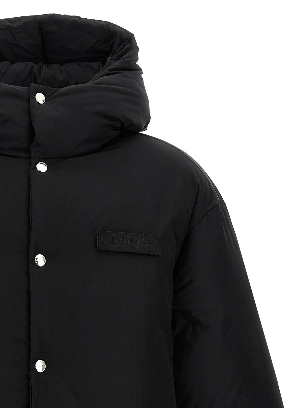 Jacquemus Black Polyamide Full-Length Jacket