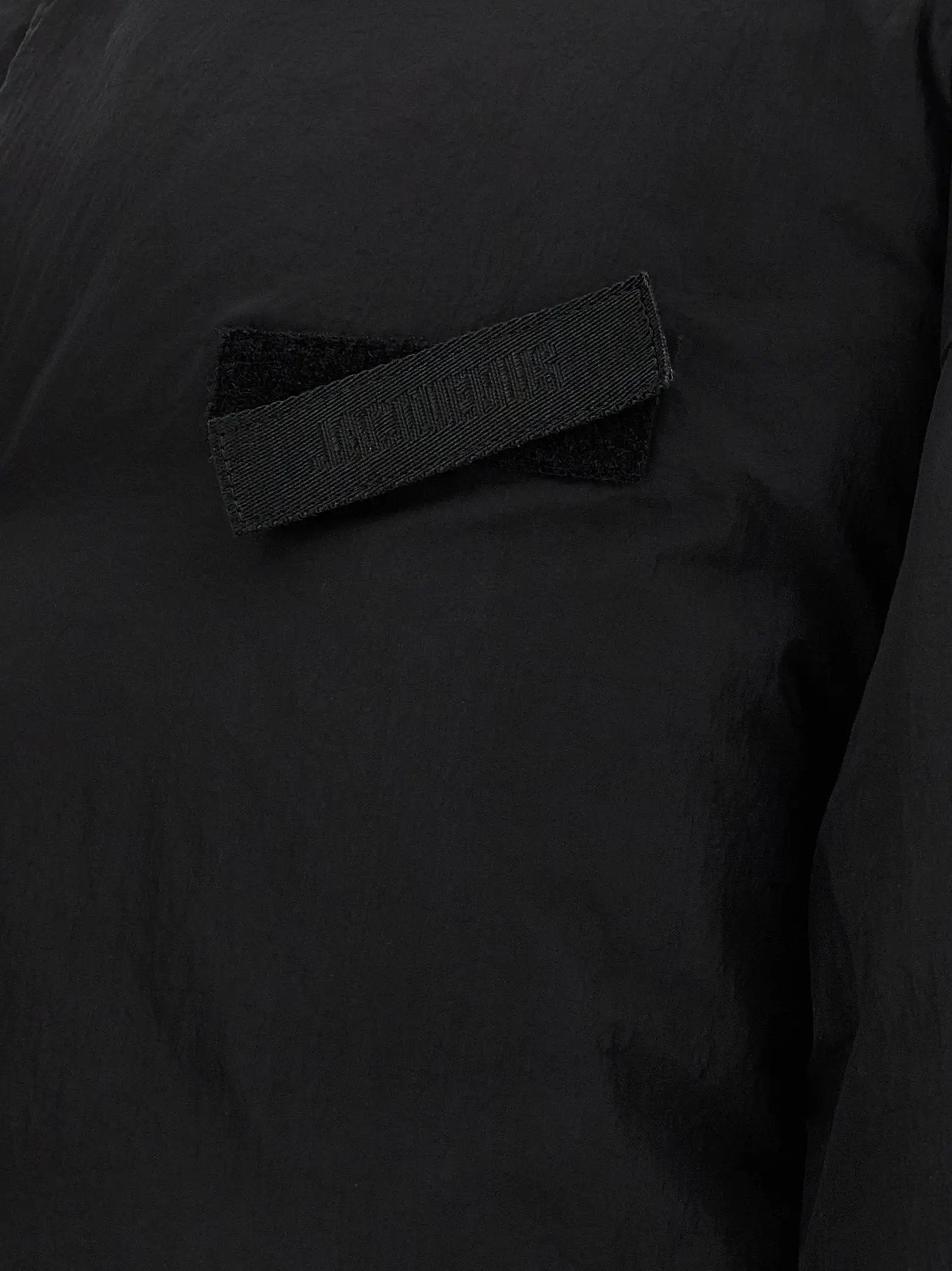 Jacquemus Black Polyamide Full-Length Jacket