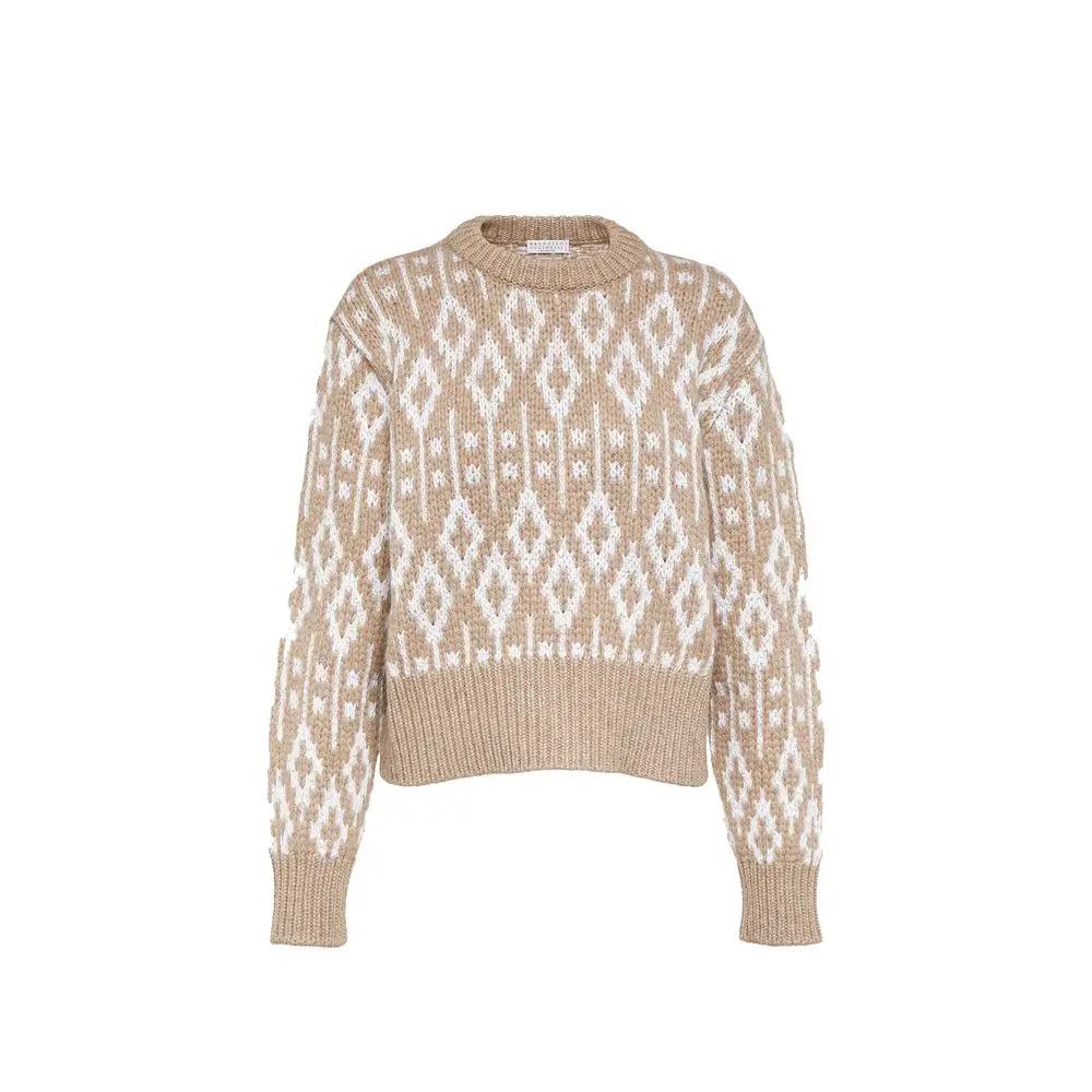 Brunello Cucinelli Brown Cashmere Sweater