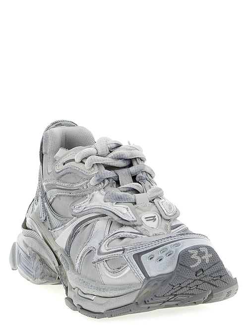 Baskets de sport Balenciaga grises en polyéthylène