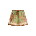 Zimmermann Multicolor Silk Bermuda Shorts