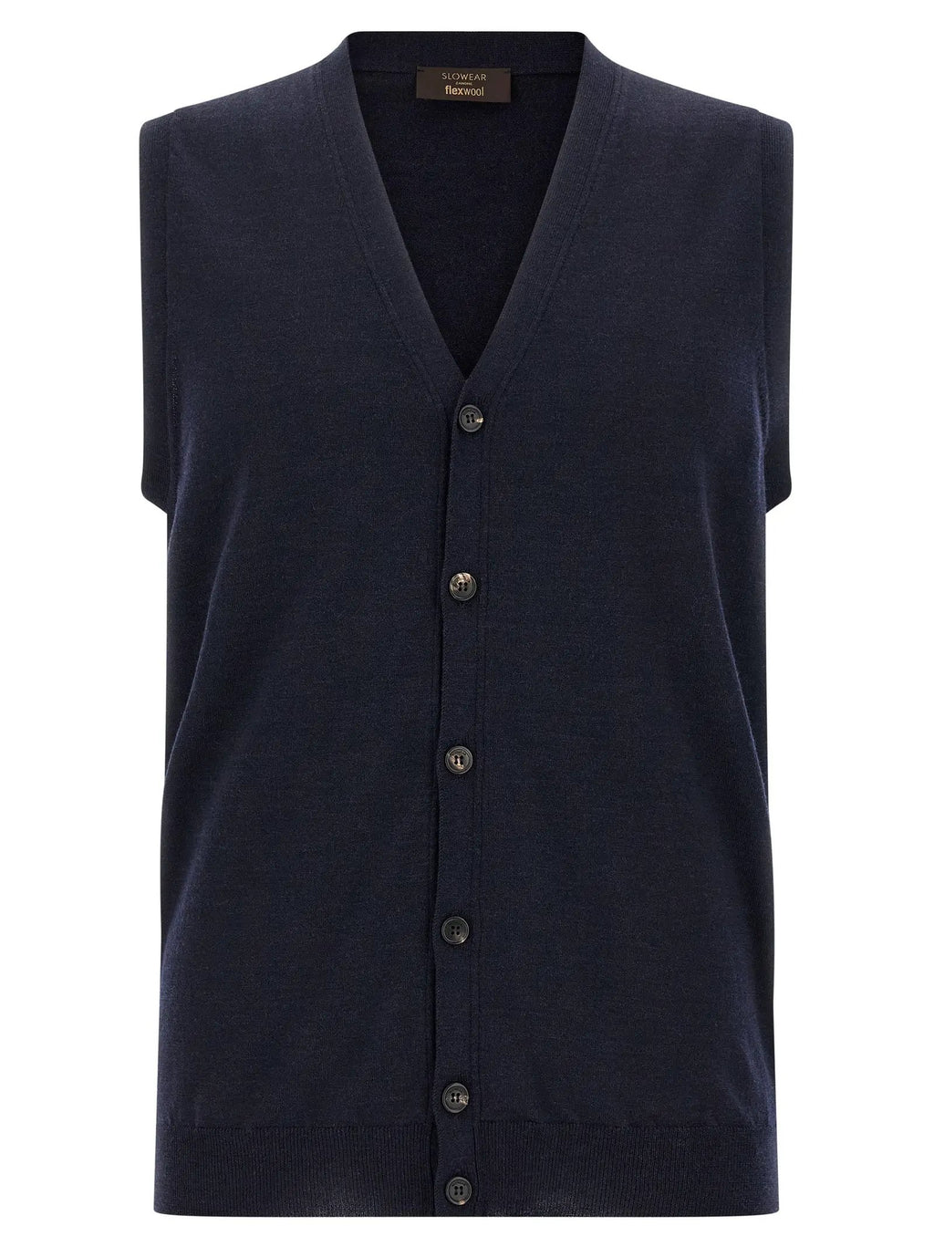 ZANONE Blue Virgin Wool Cardigan