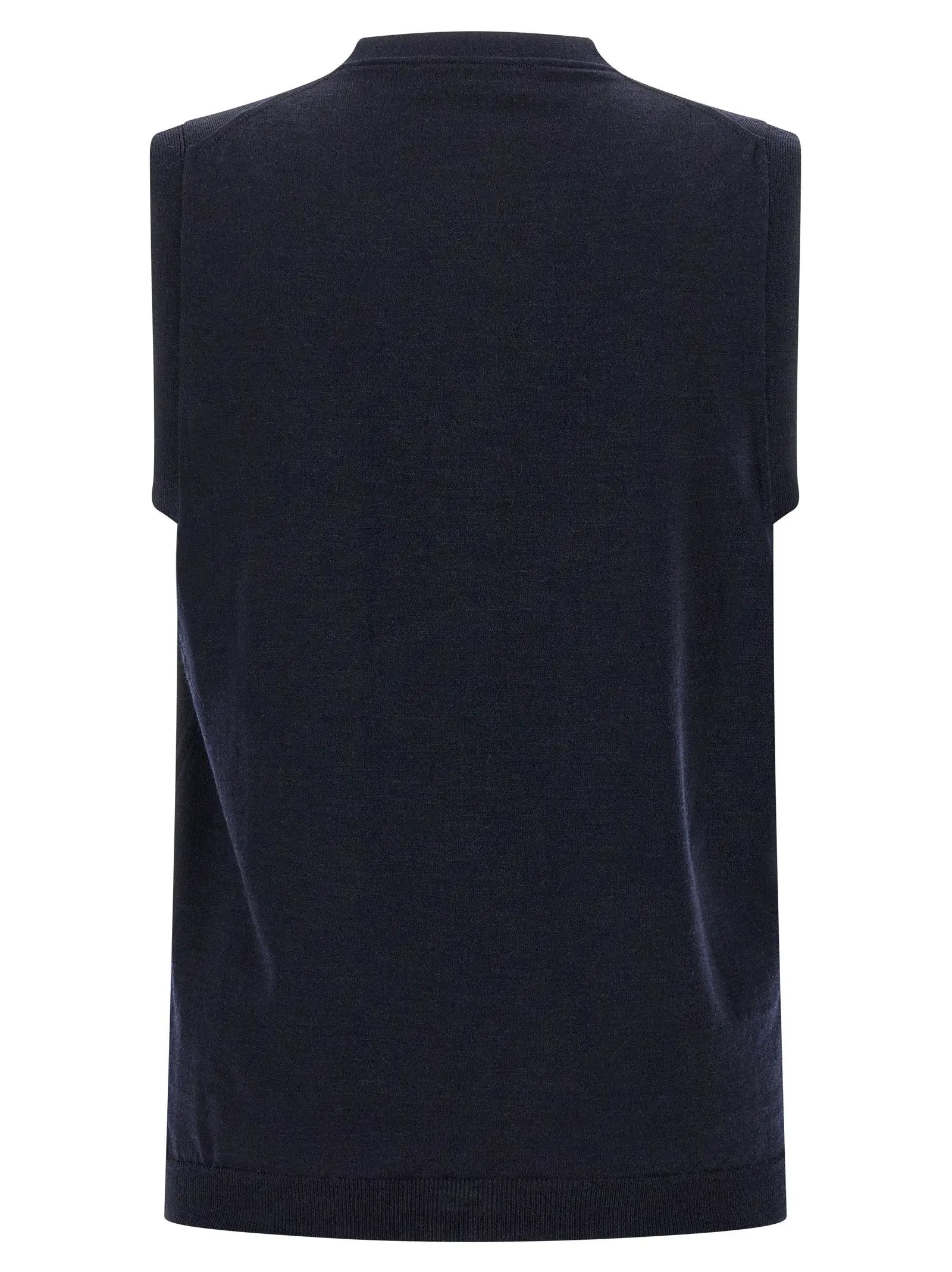 ZANONE Blue Virgin Wool Cardigan
