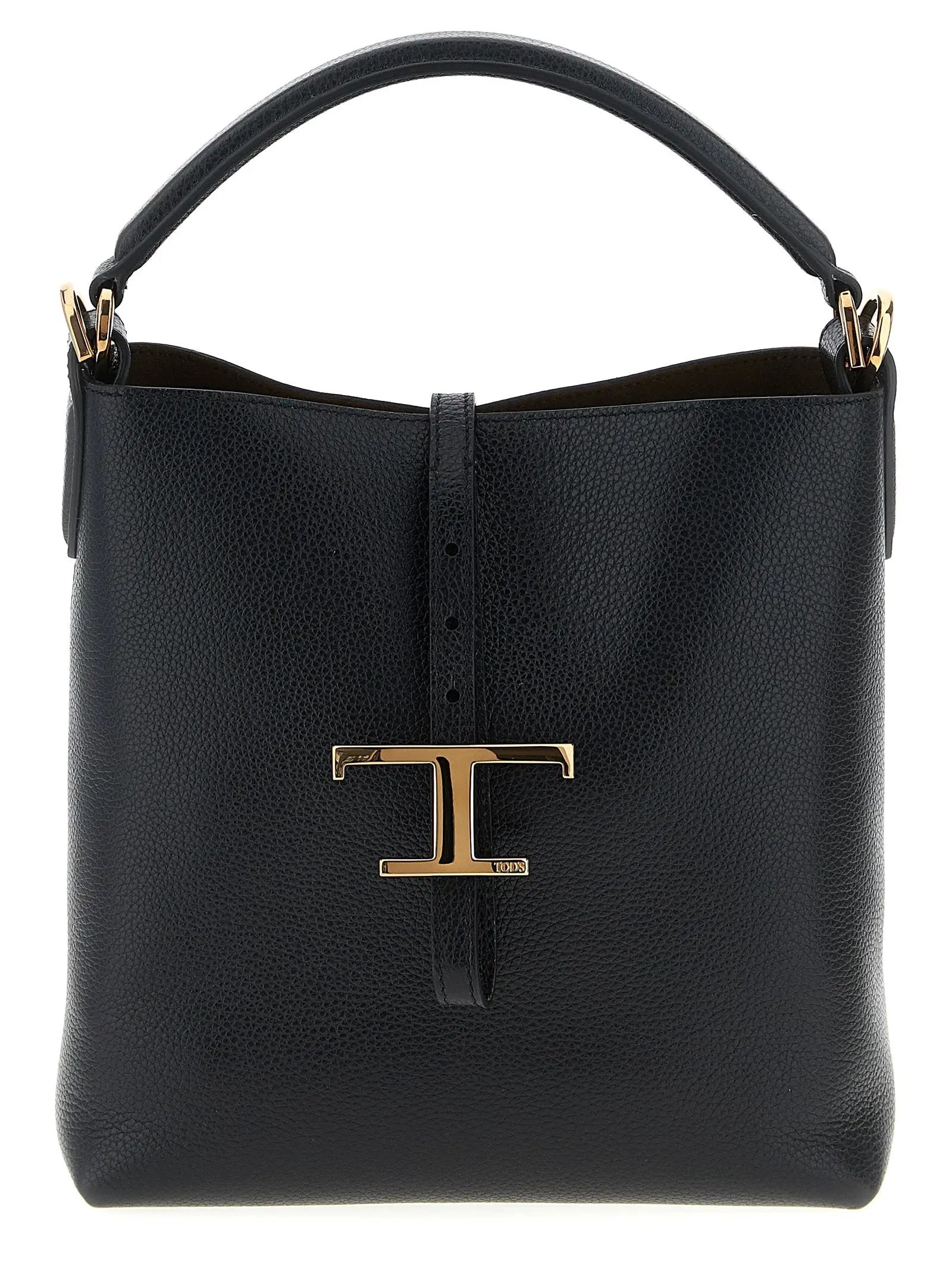 Tod's Black Calfskin Handbag