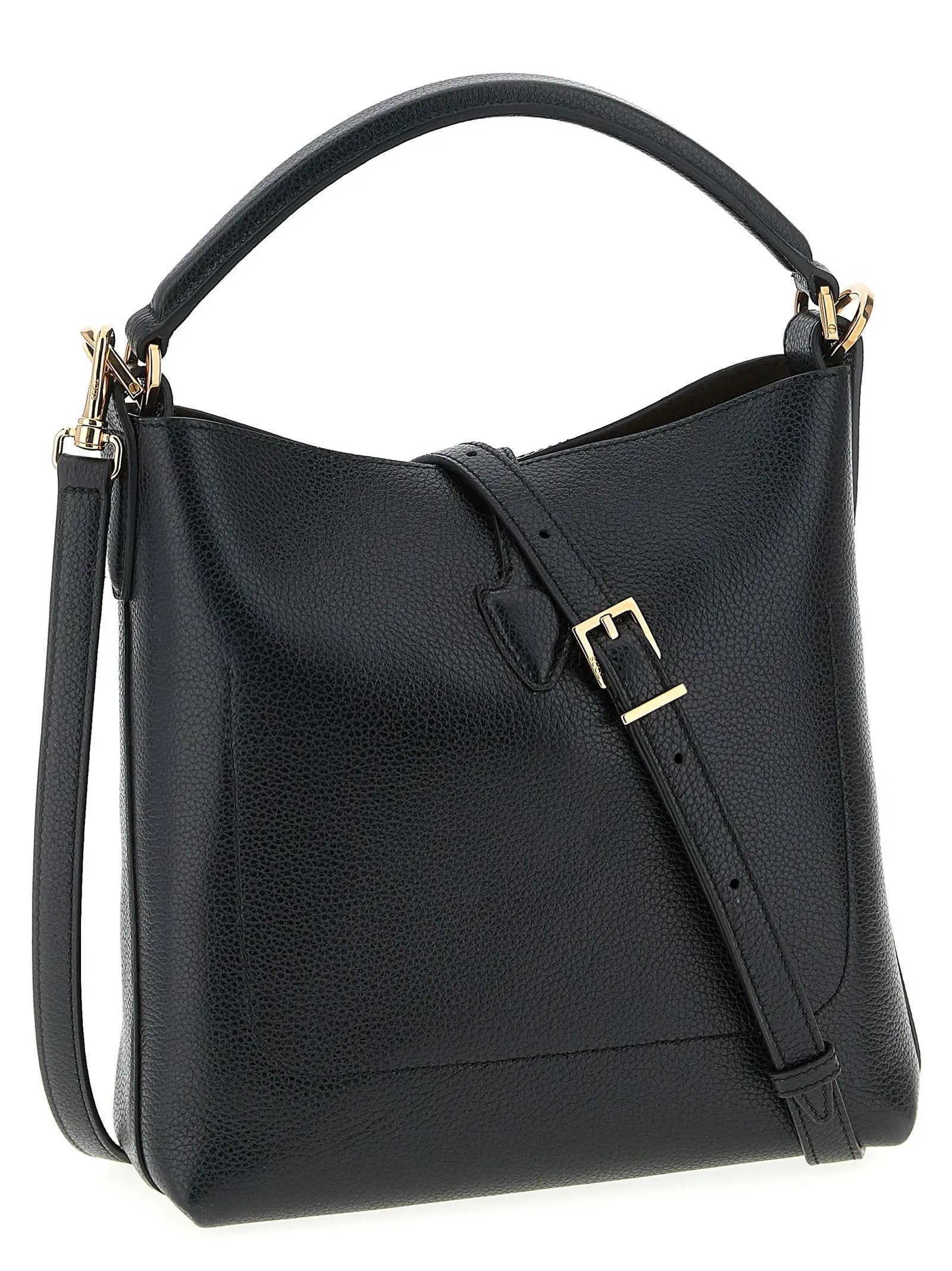 Tod's Black Calfskin Handbag