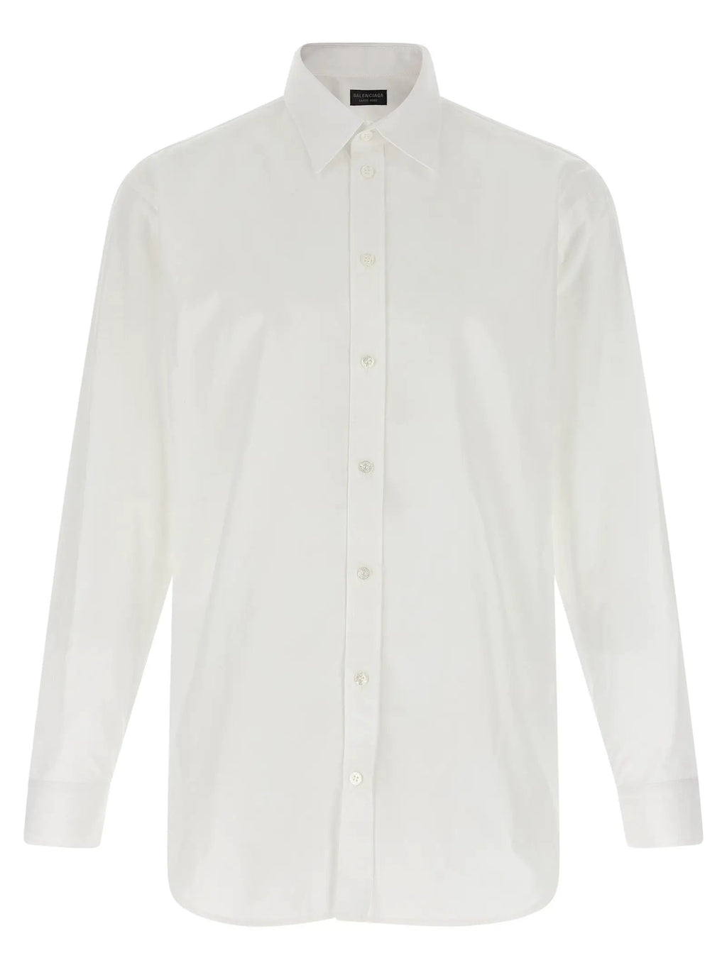 Balenciaga White Cotton Blouse