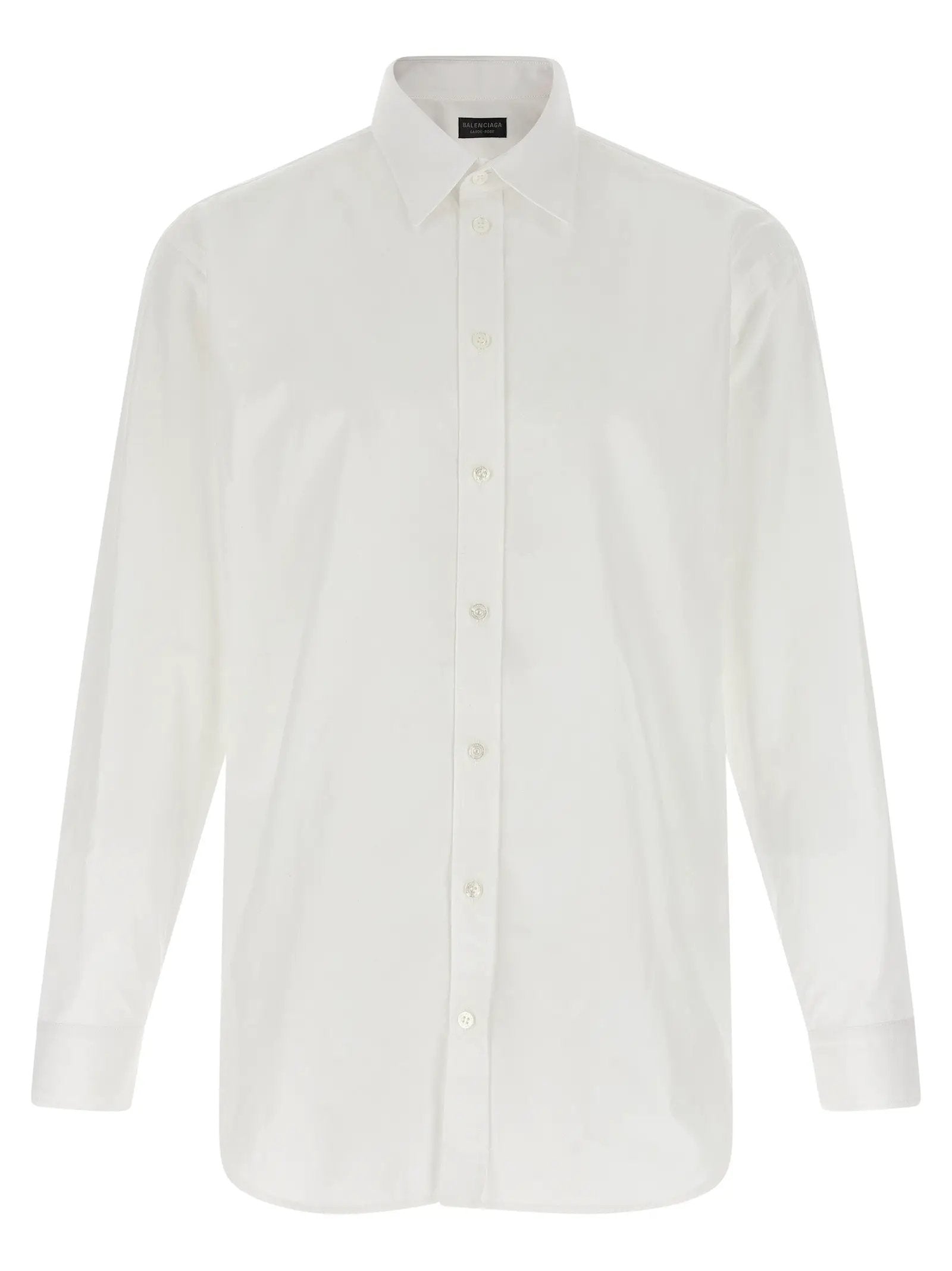 Balenciaga White Cotton Blouse