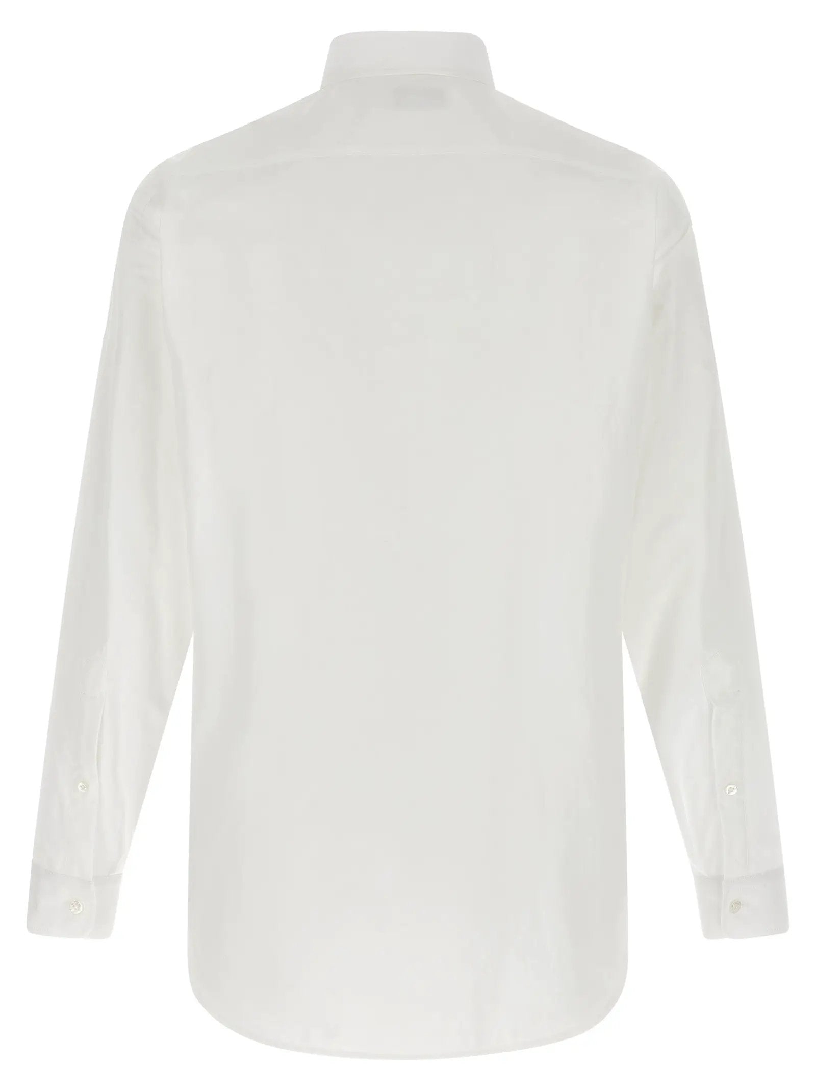 Balenciaga White Cotton Blouse