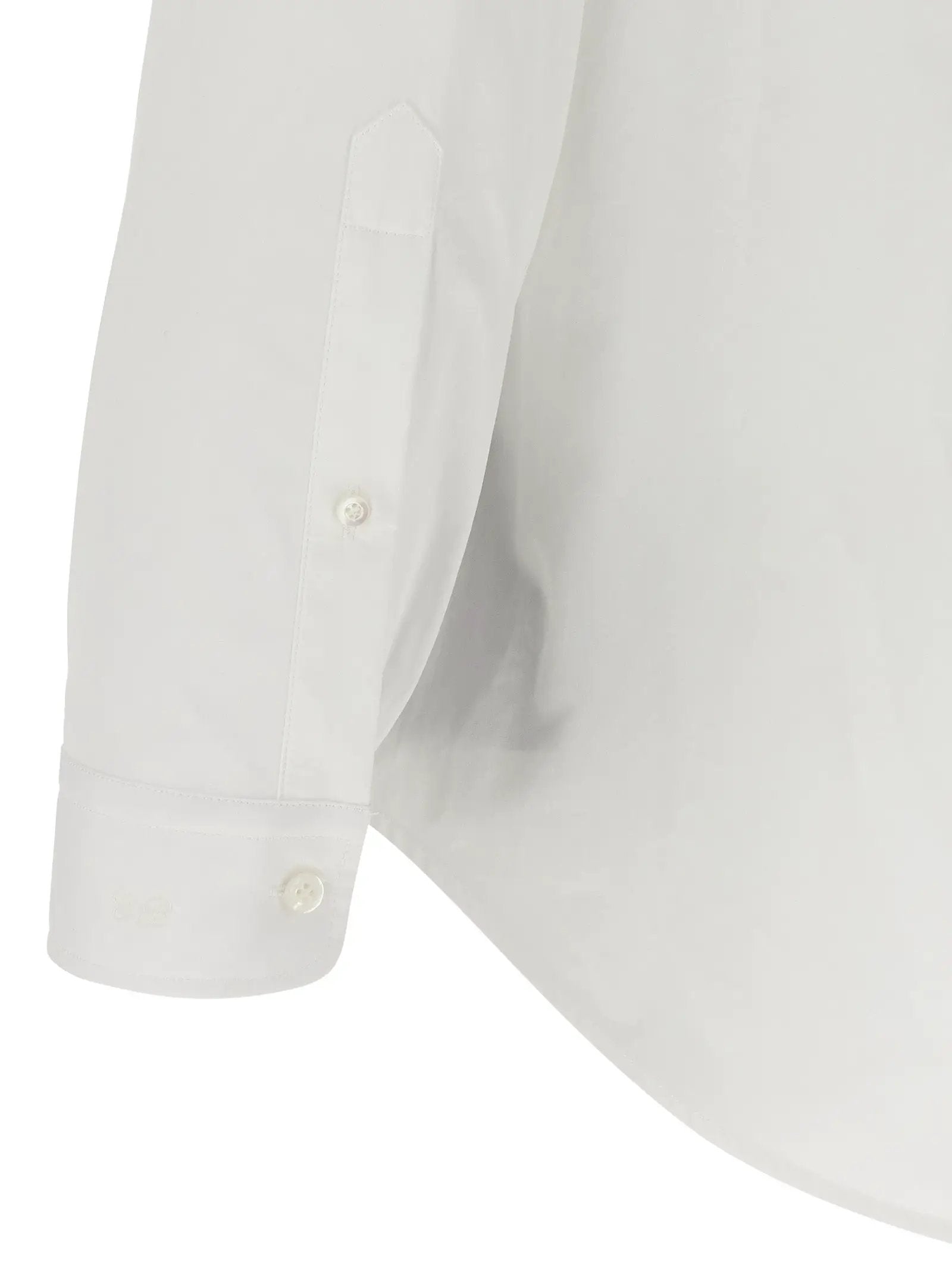 Balenciaga White Cotton Blouse