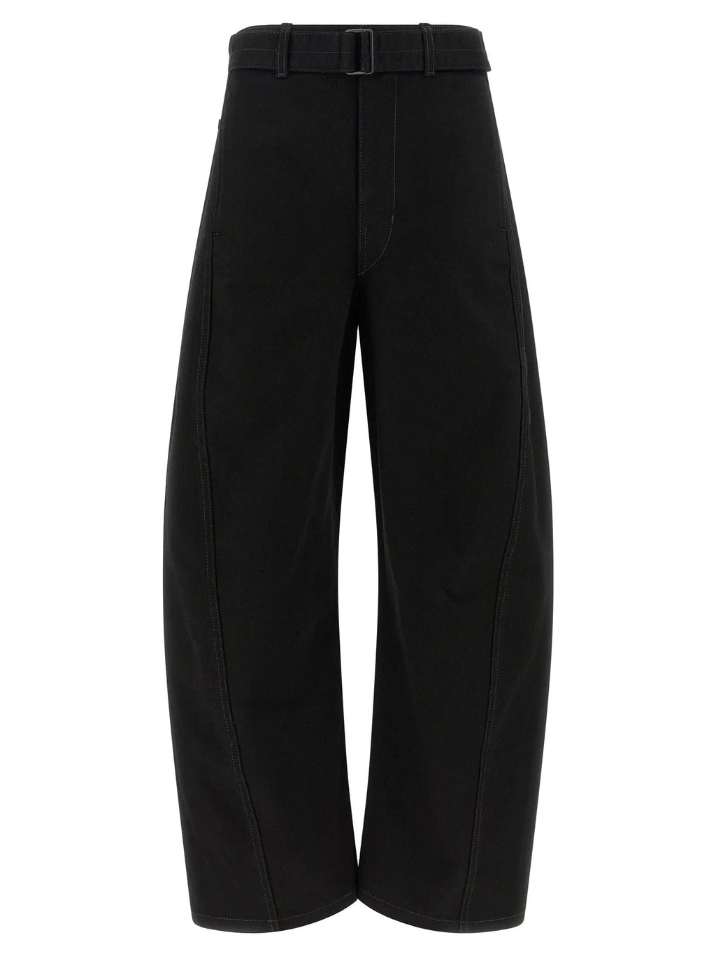 Lemaire Black Cotton Jeans Denim