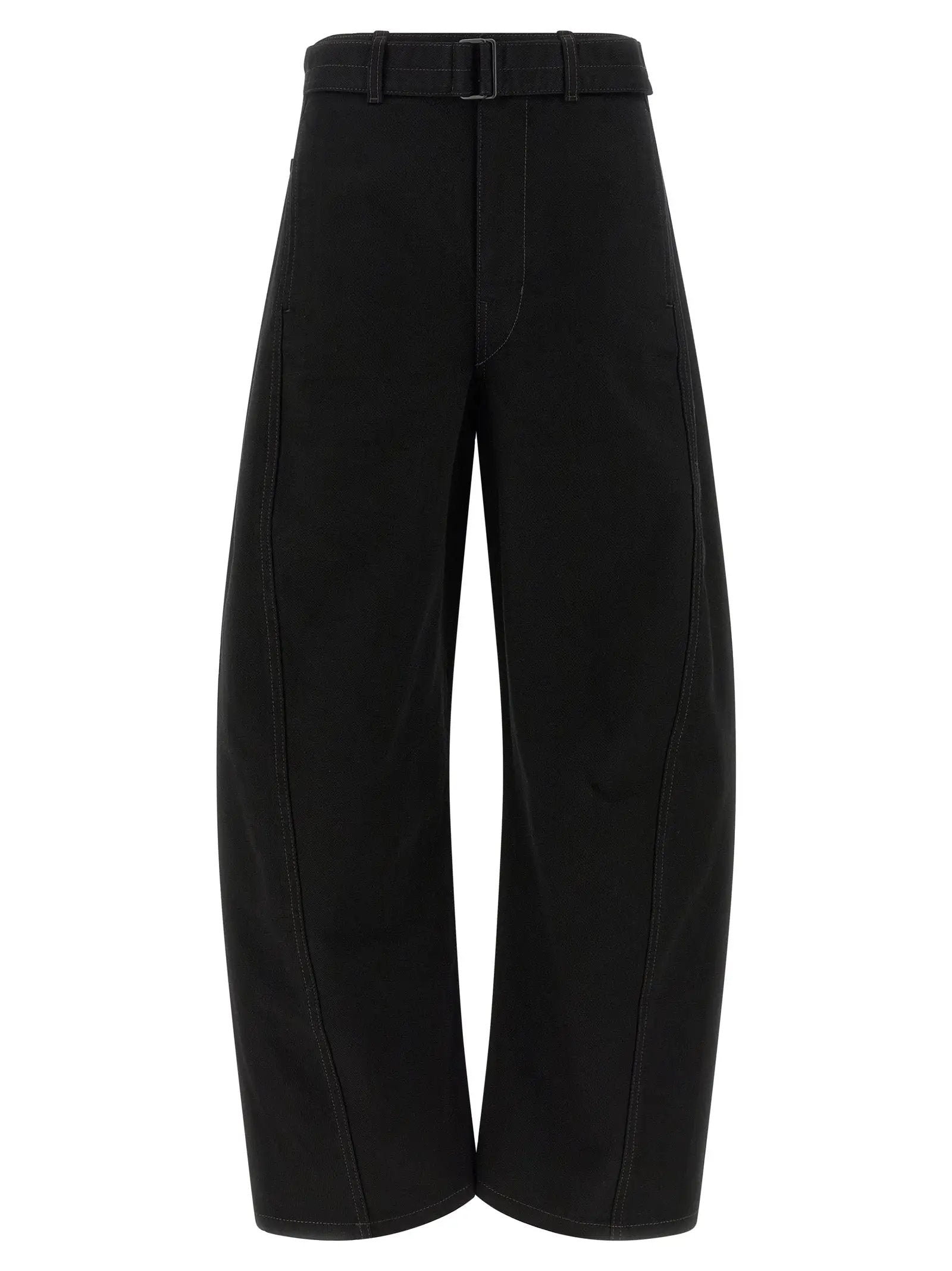 Lemaire Black Cotton Jeans Denim