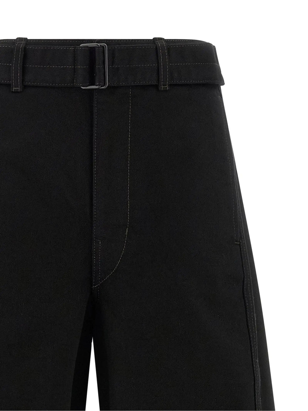 Lemaire Black Cotton Jeans Denim