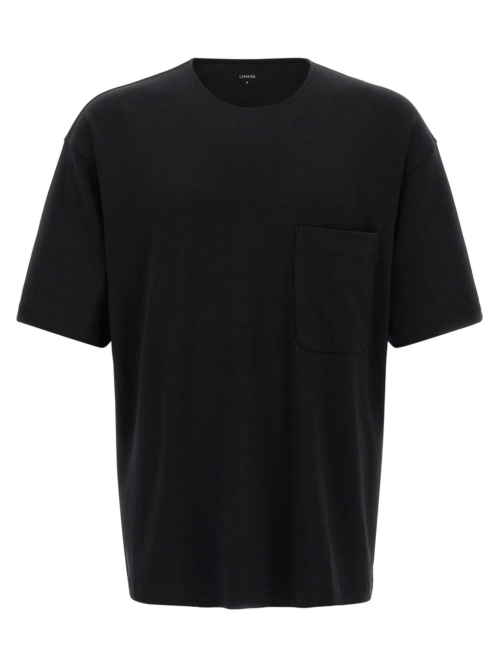 Lemaire Black Cotton T-Shirt