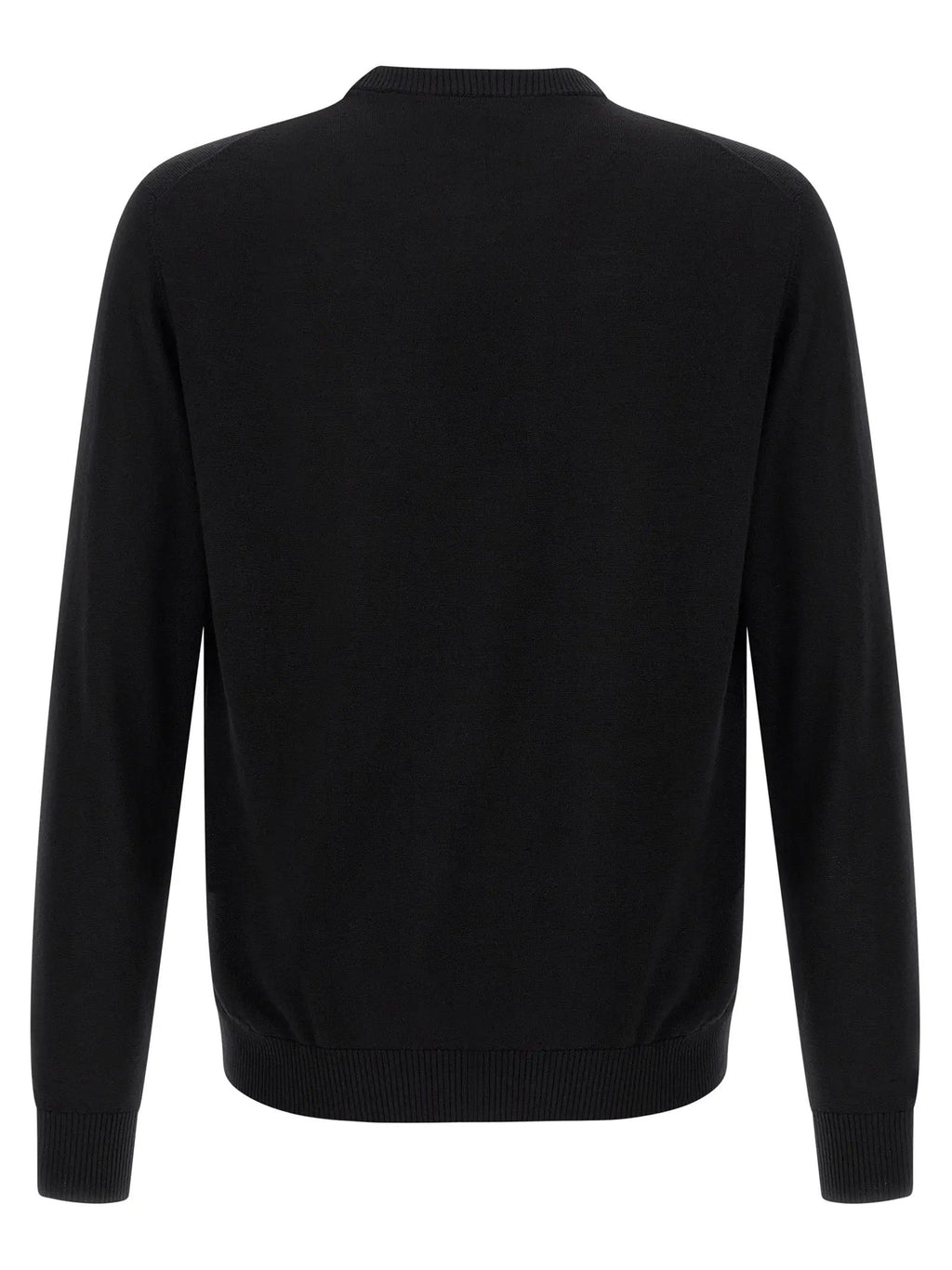 Fendi Black Virgin Wool Cardigan