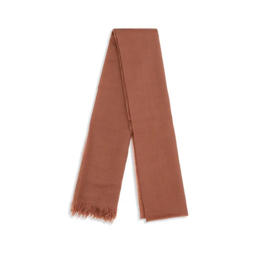Foulard en cachemire orange Brunello Cucinelli