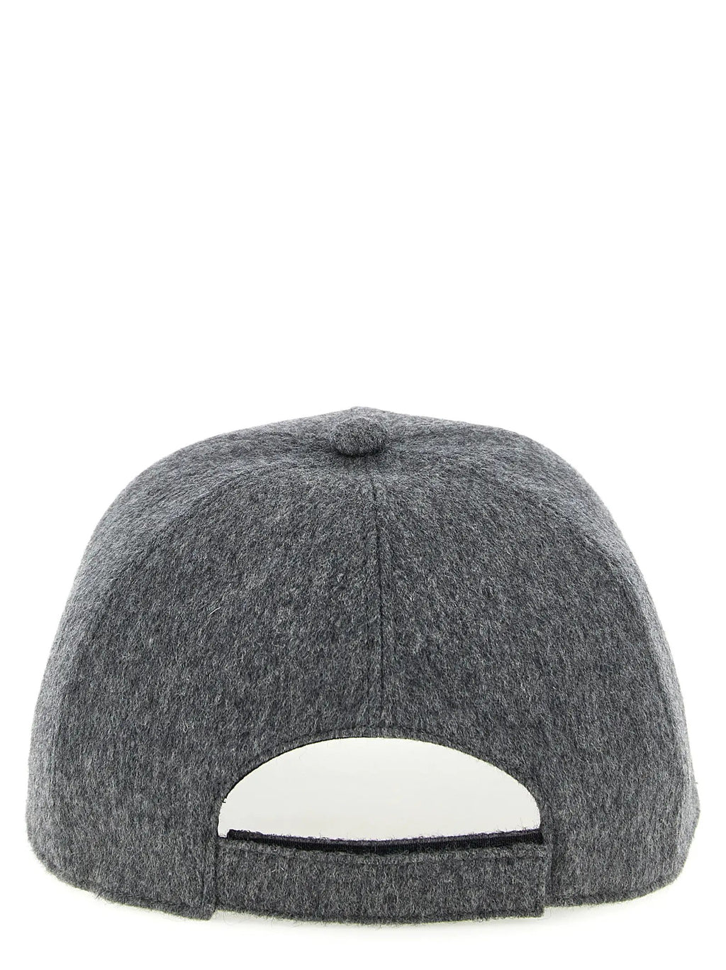 Fendi Gray Wool Cap (Baseball Hat)