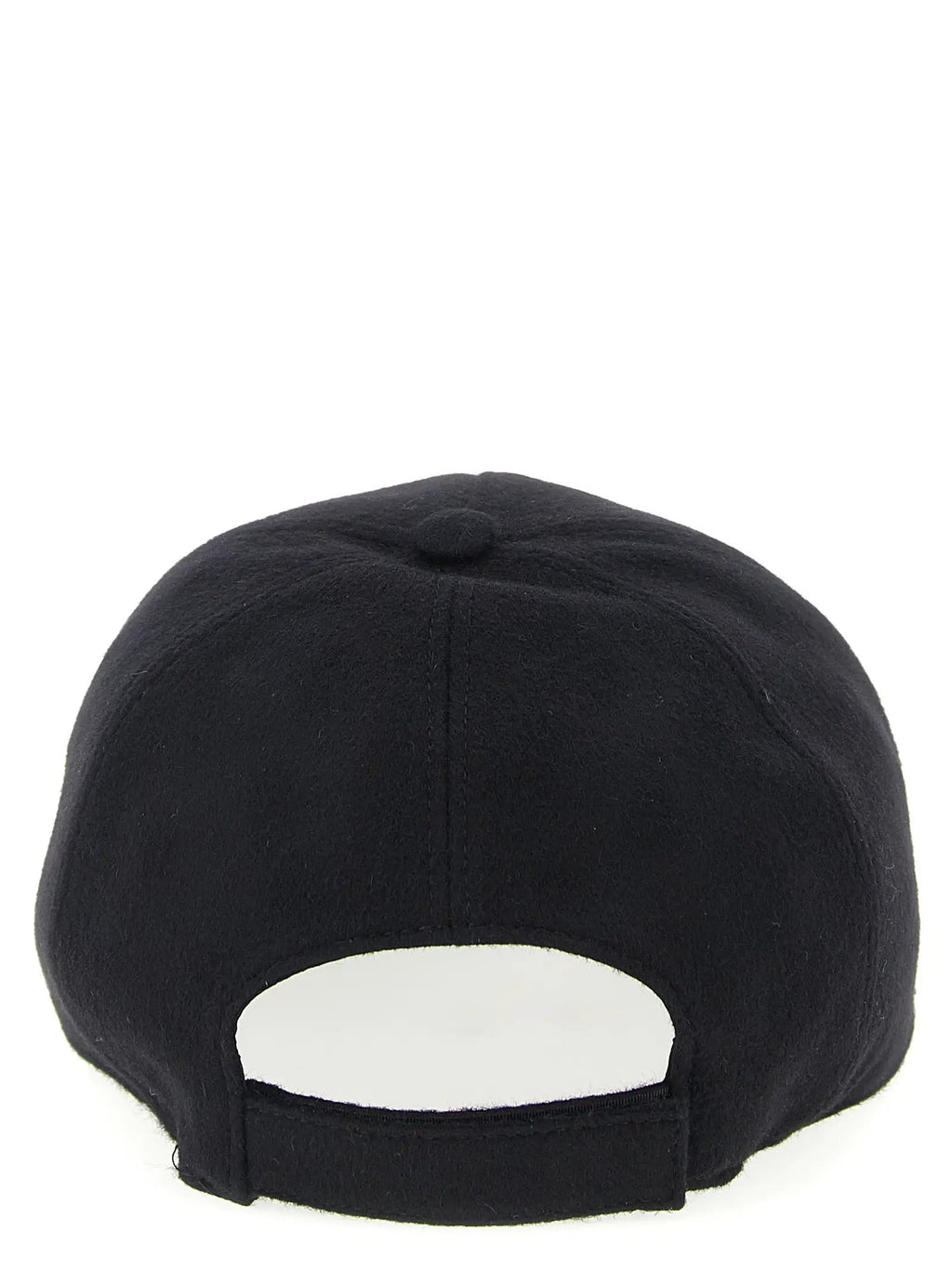 Fendi Black Wool Cap (Baseball Hat)