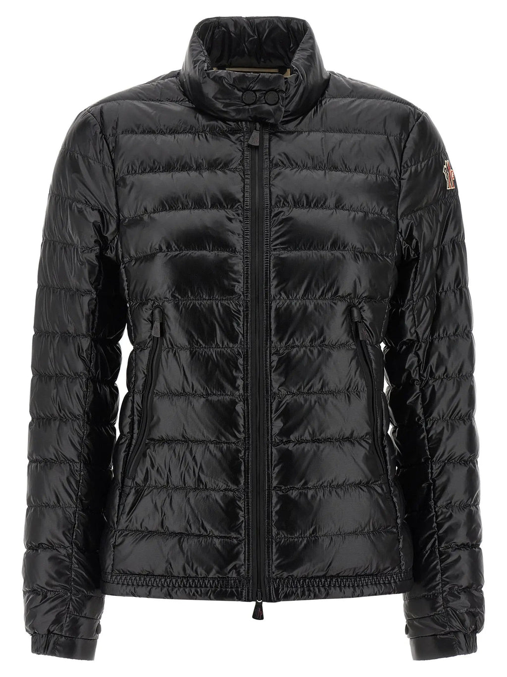 Moncler Grenoble Black Polyamide Full-Length Jacket
