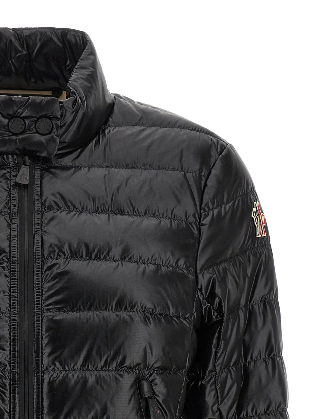 Moncler Grenoble Black Polyamide Full-Length Jacket
