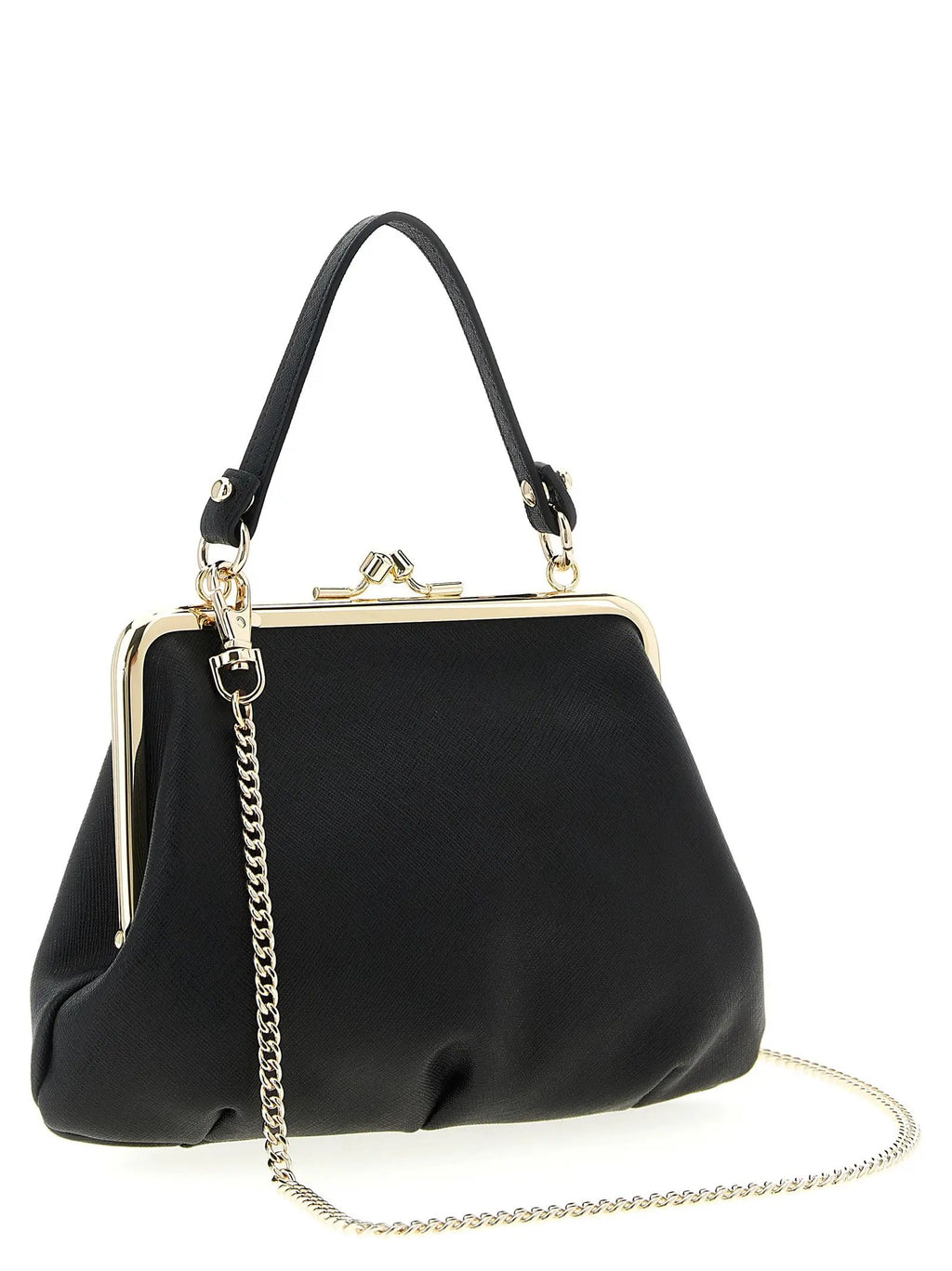 Vivienne Westwood Black Cowhide Handbag