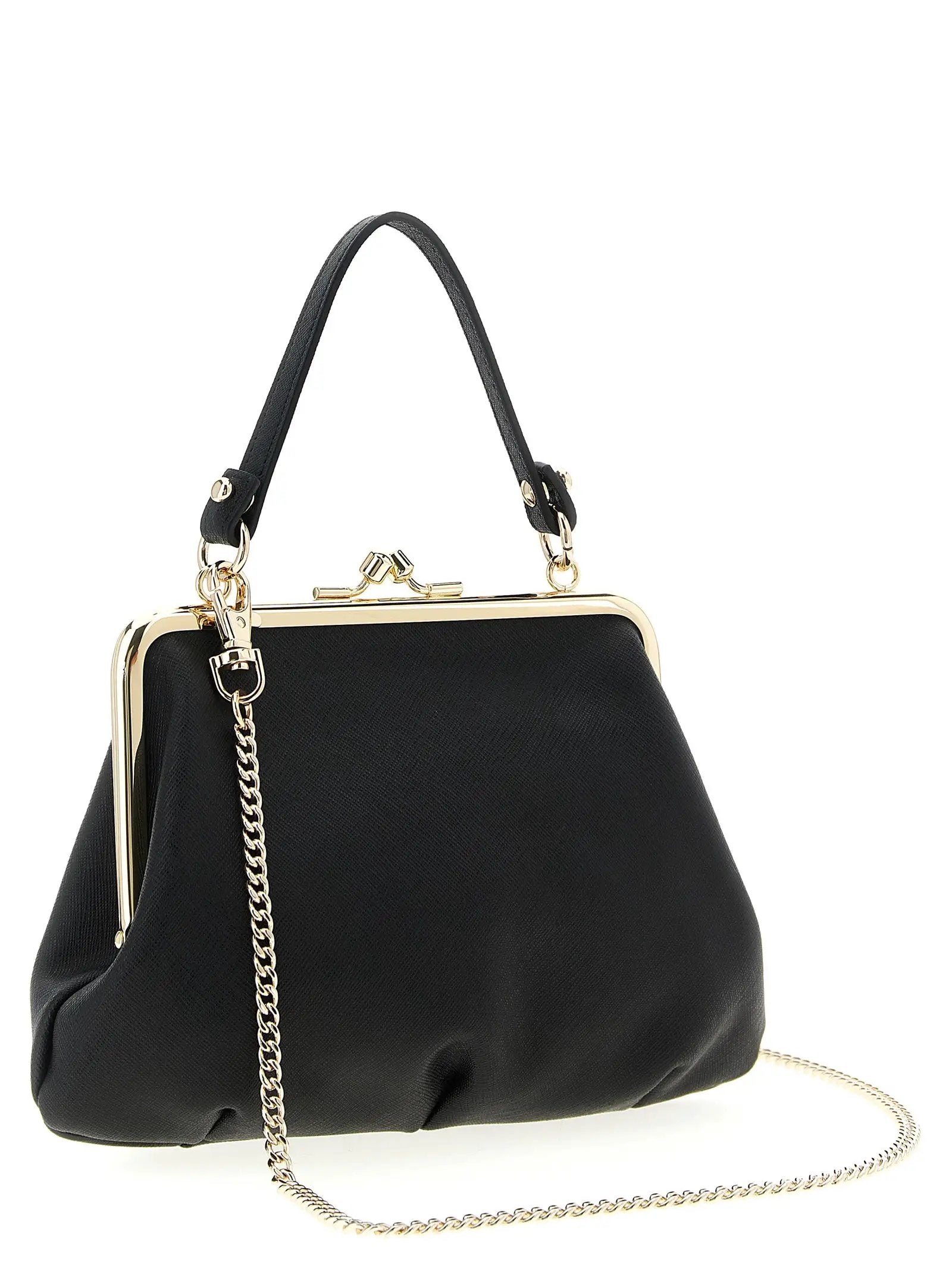 Vivienne Westwood Black Cowhide Handbag