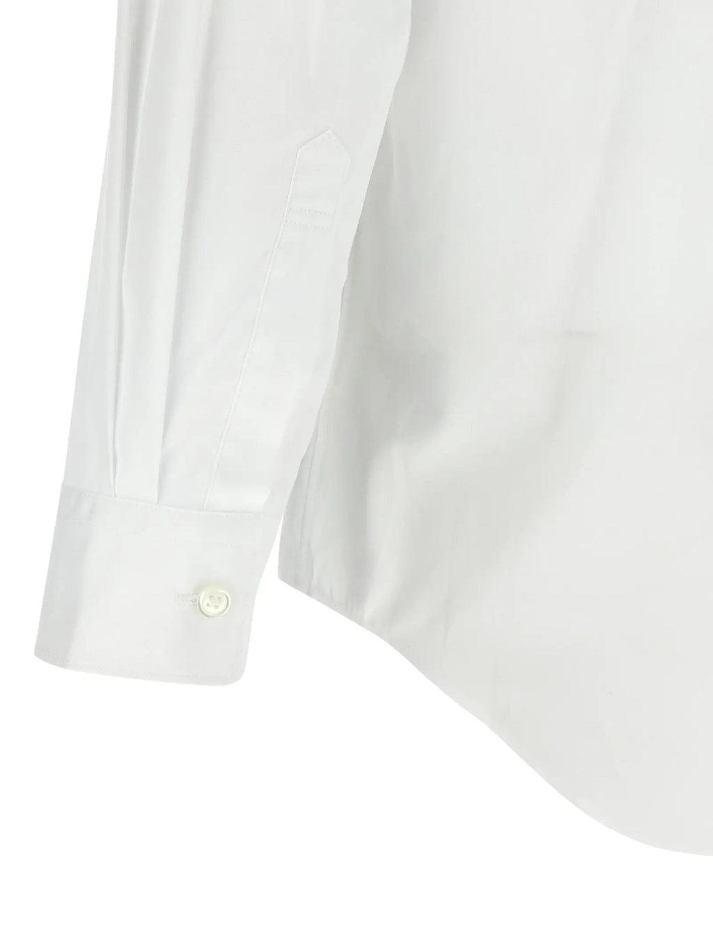 Comme Des Garçons Play White Cotton Blouse