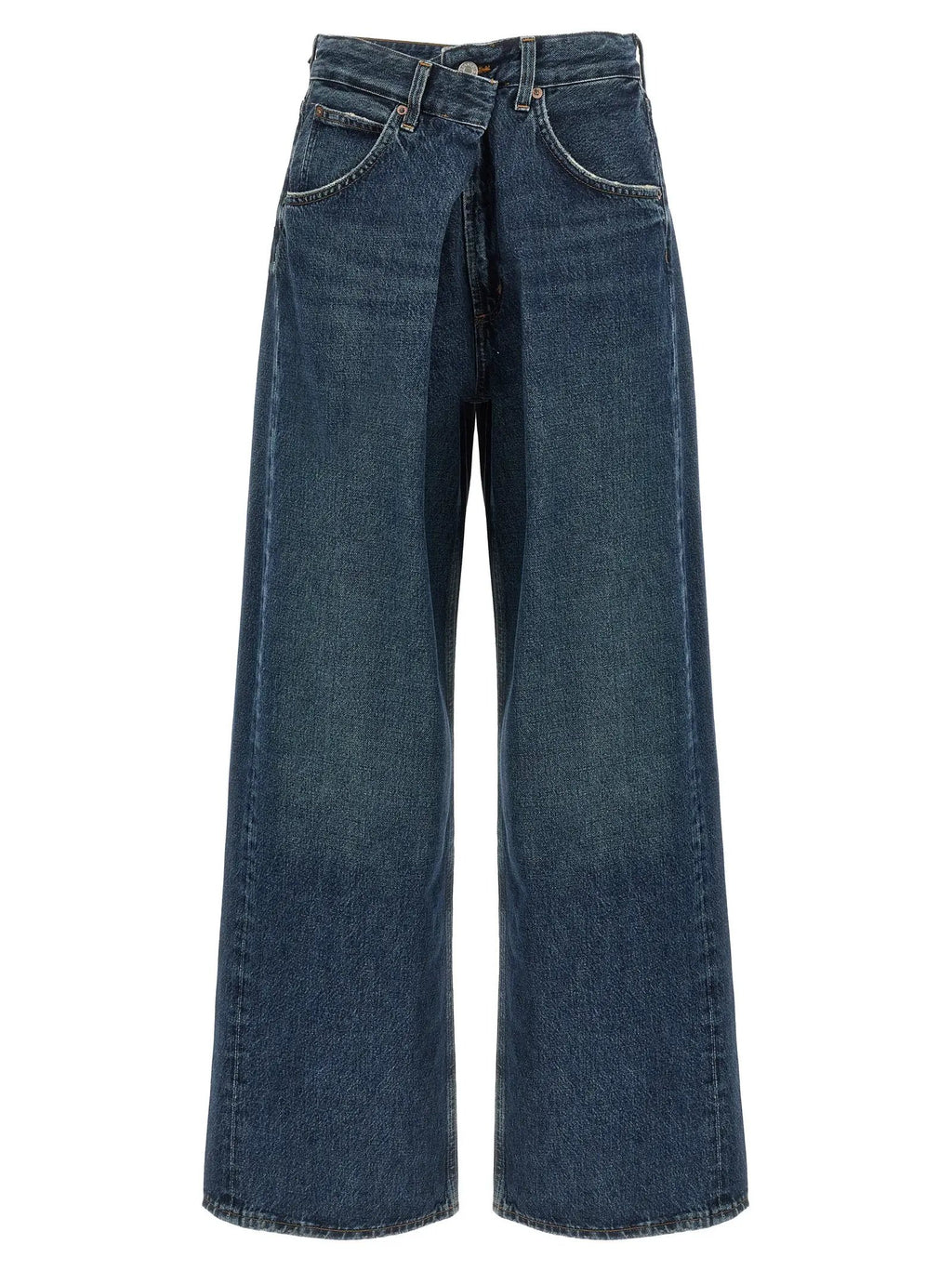 Agolde Blue Cotton Jeans Denim