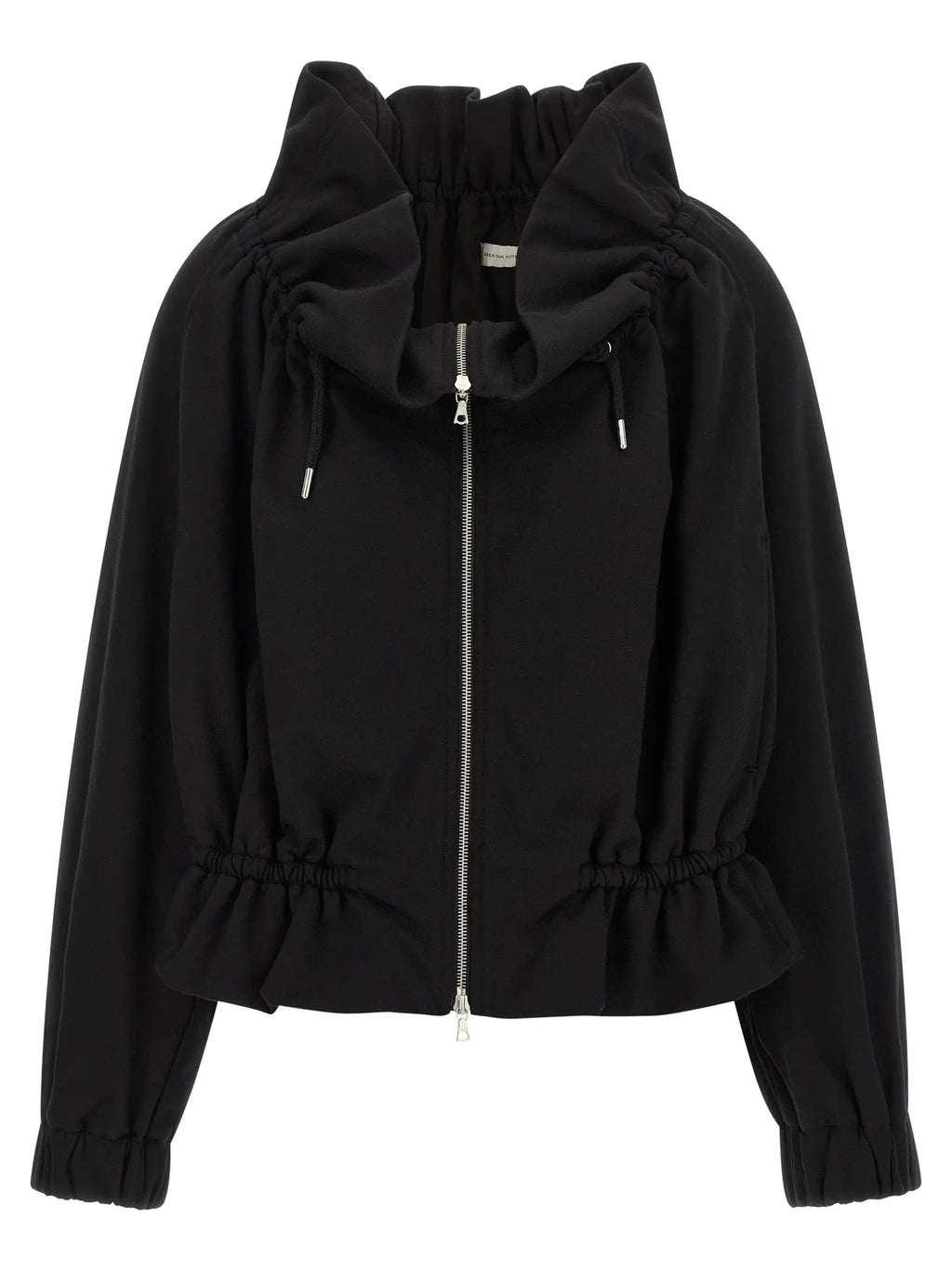 Dries Van Noten Black Cotton Sweatshirt