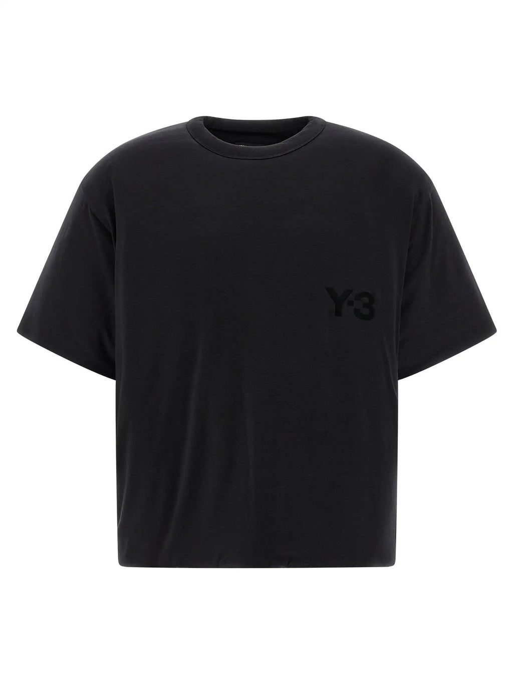 Y-3 Black Lyocell T-Shirt