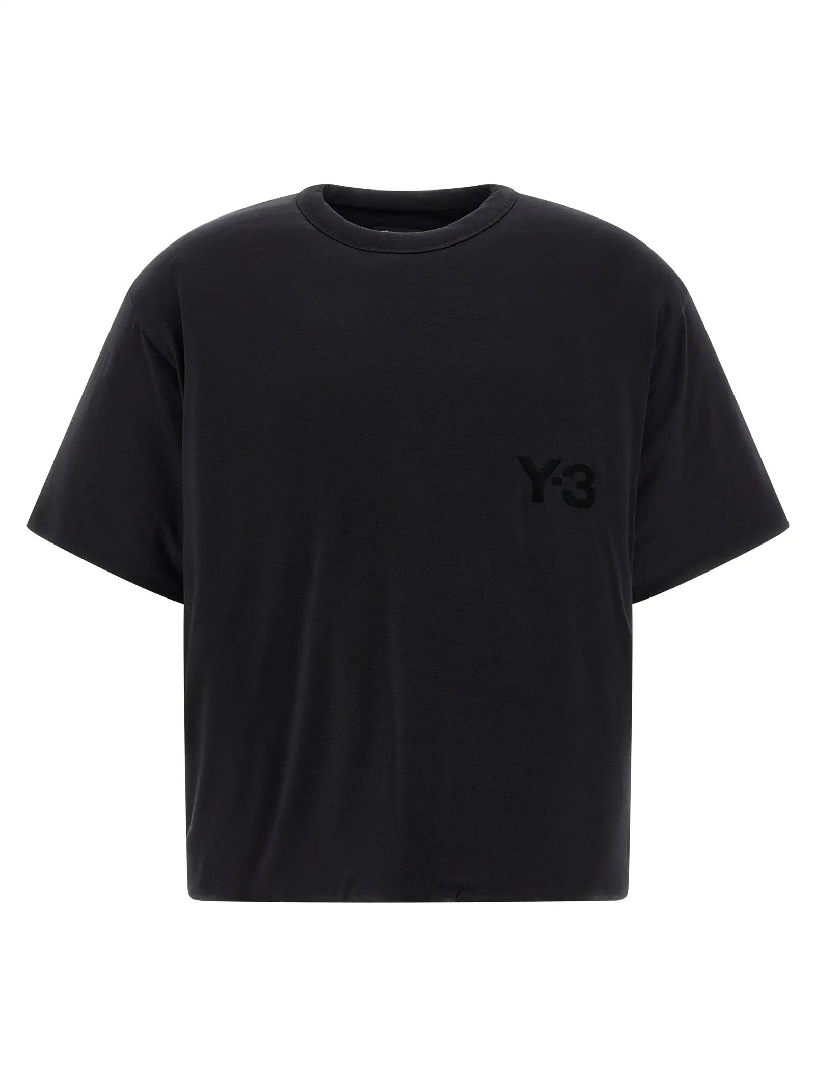 Y-3 Black Lyocell T-Shirt