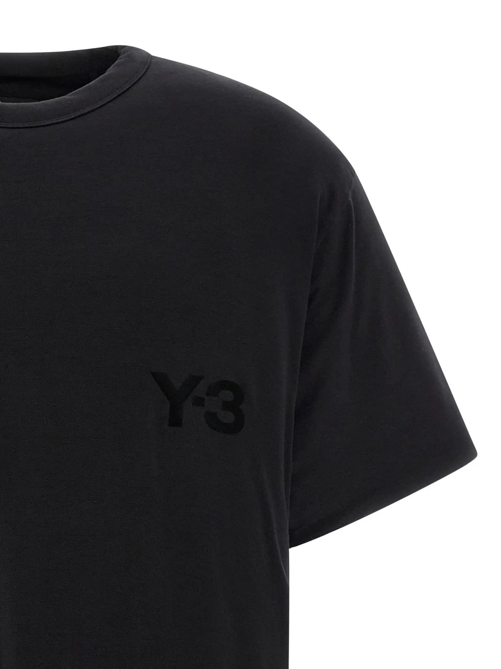 Y-3 Black Lyocell T-Shirt