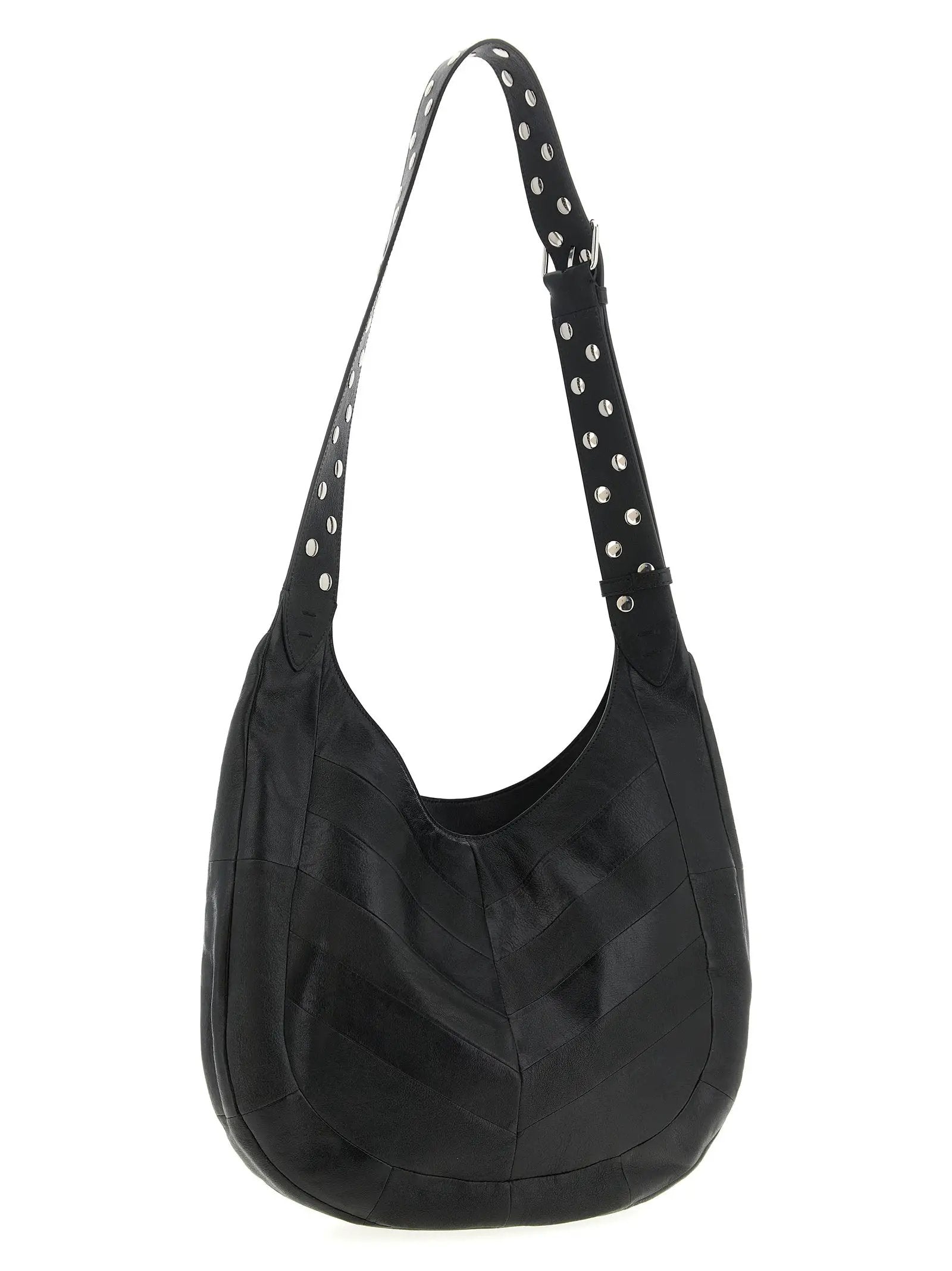 Valentino Garavani Black Lamb Leather Shoulder Bag