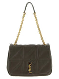 Saint Laurent Bicolor Lamb Leather Shoulder Bag
