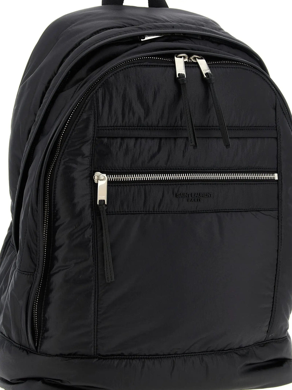 Saint Laurent Black Calfskin Backpack