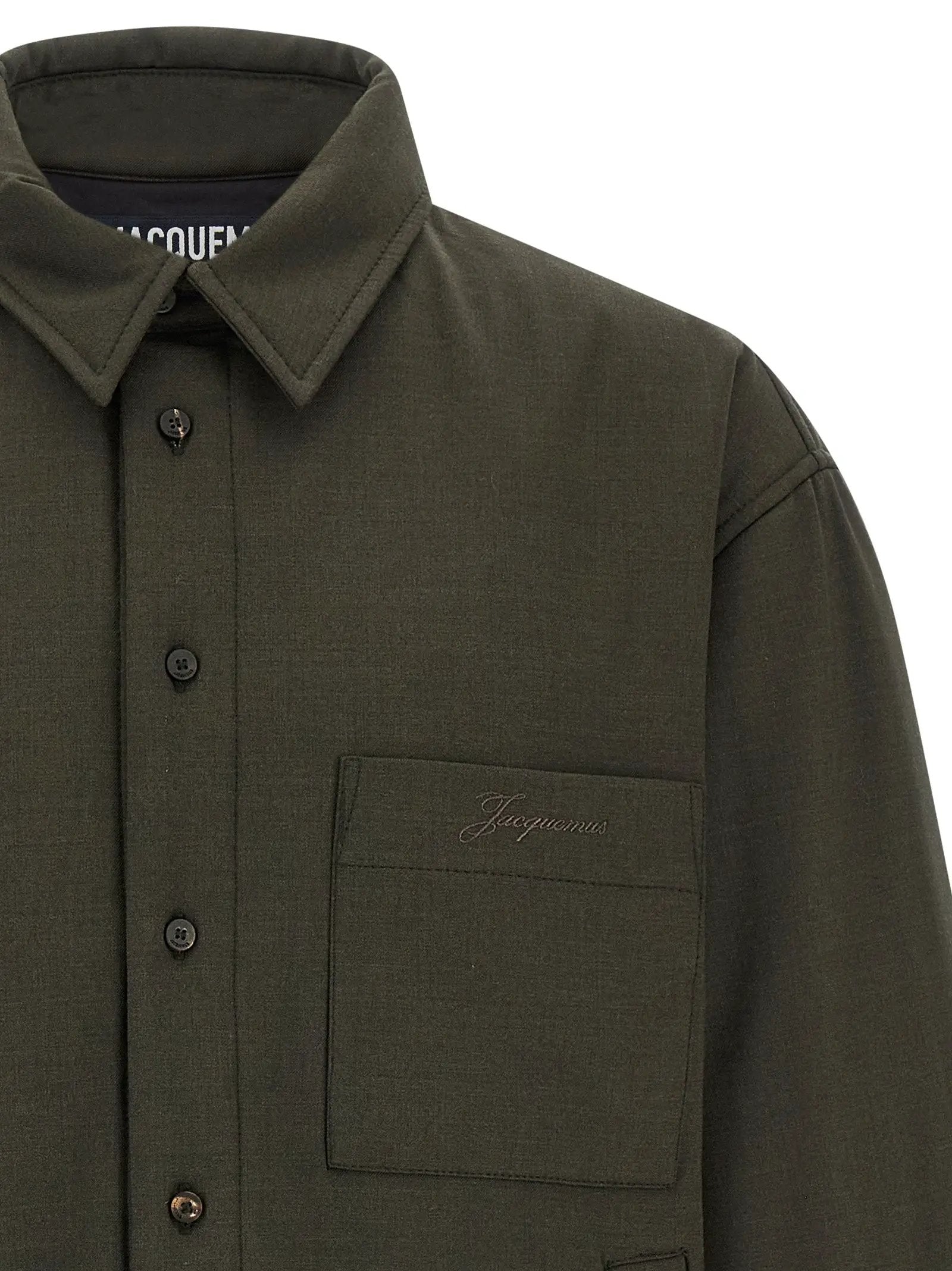 Jacquemus Bicolor Virgin Wool Shell Jacket