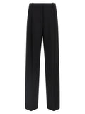 Elisabetta Franchi Black Polyester Casual Pants
