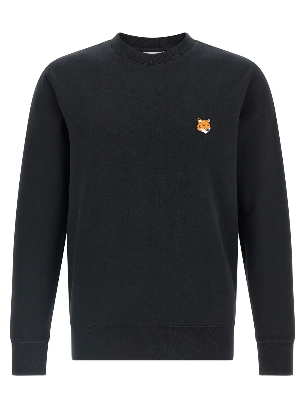 Maison Kitsuné Black Cotton Sweatshirt
