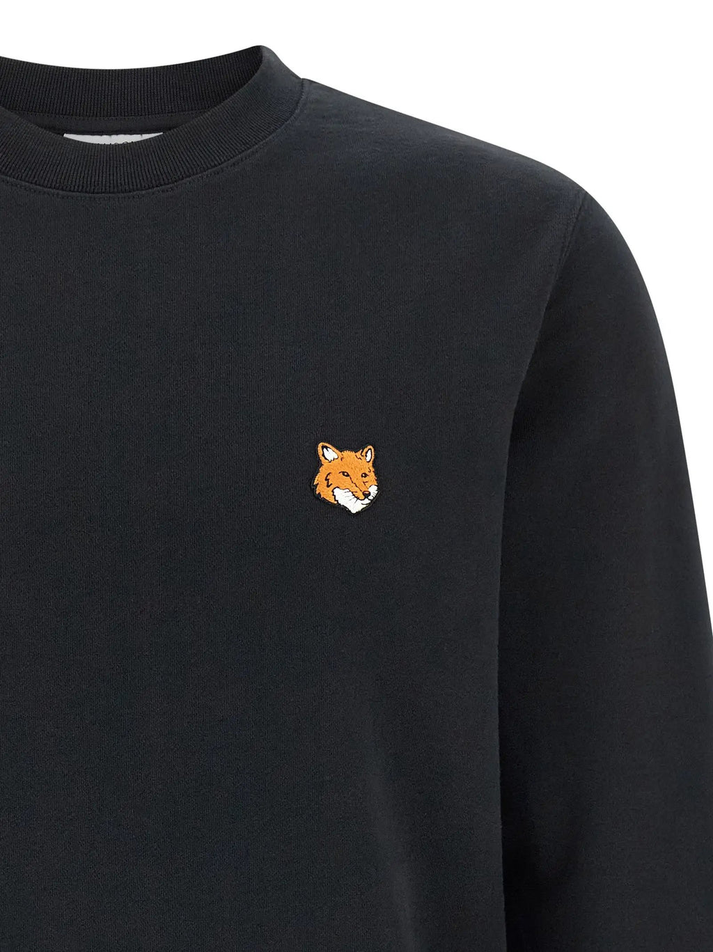 Maison Kitsuné Black Cotton Sweatshirt