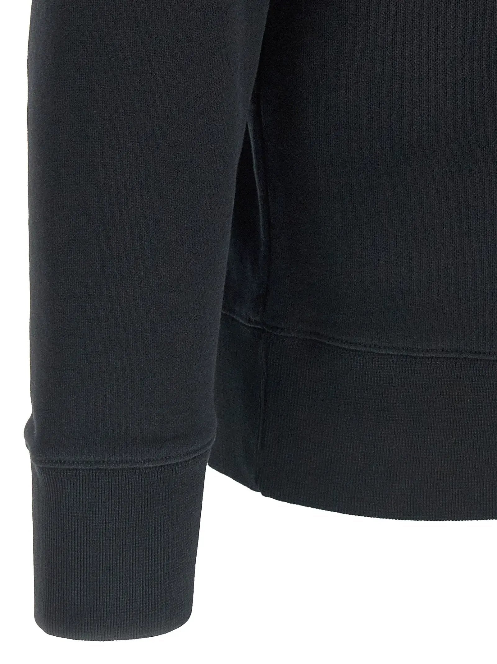 Maison Kitsuné Black Cotton Sweatshirt