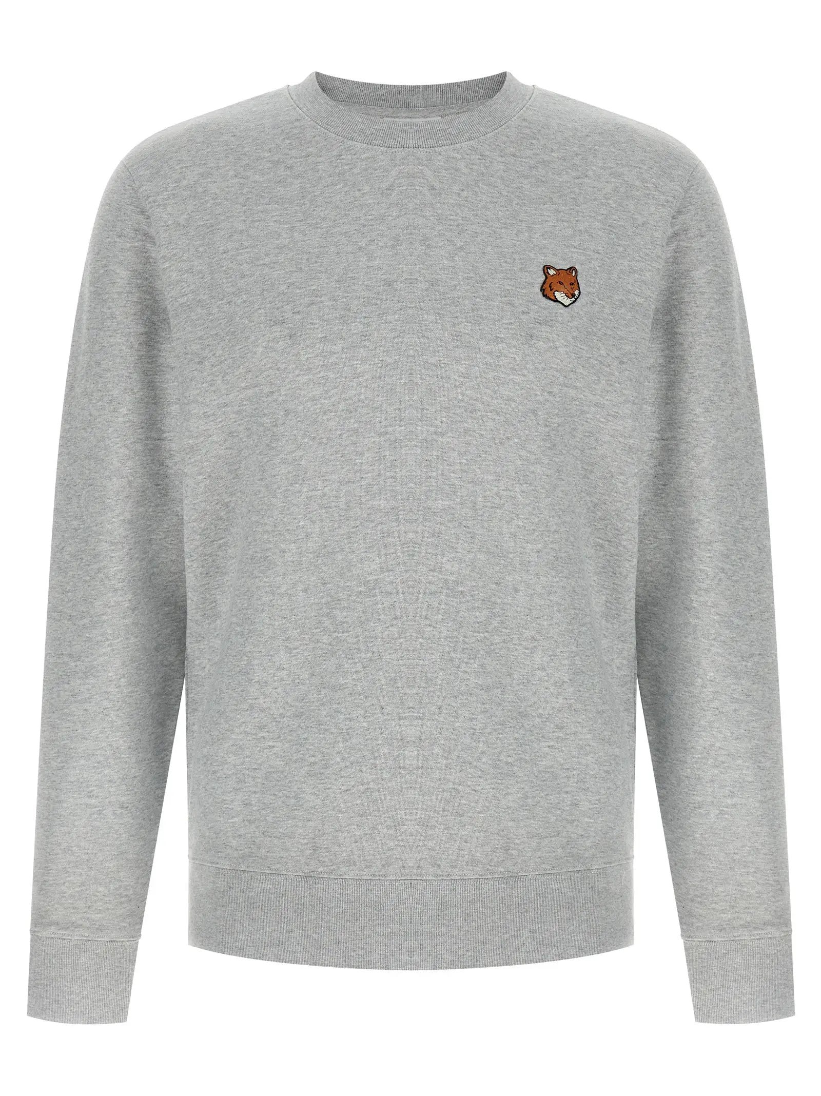 Maison Kitsuné Gray Cotton Sweatshirt