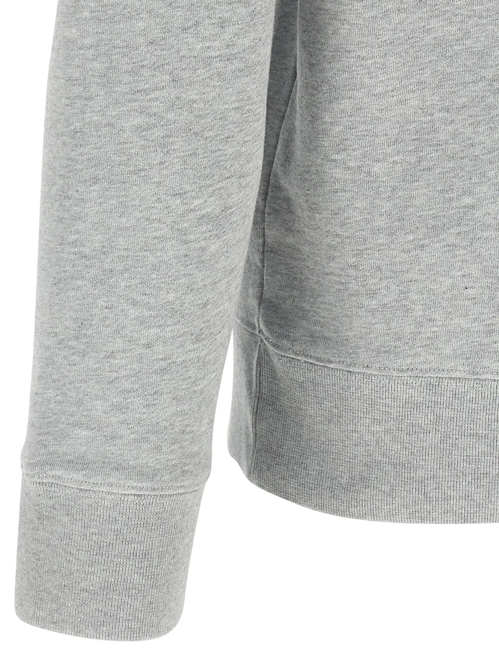 Maison Kitsuné Gray Cotton Sweatshirt